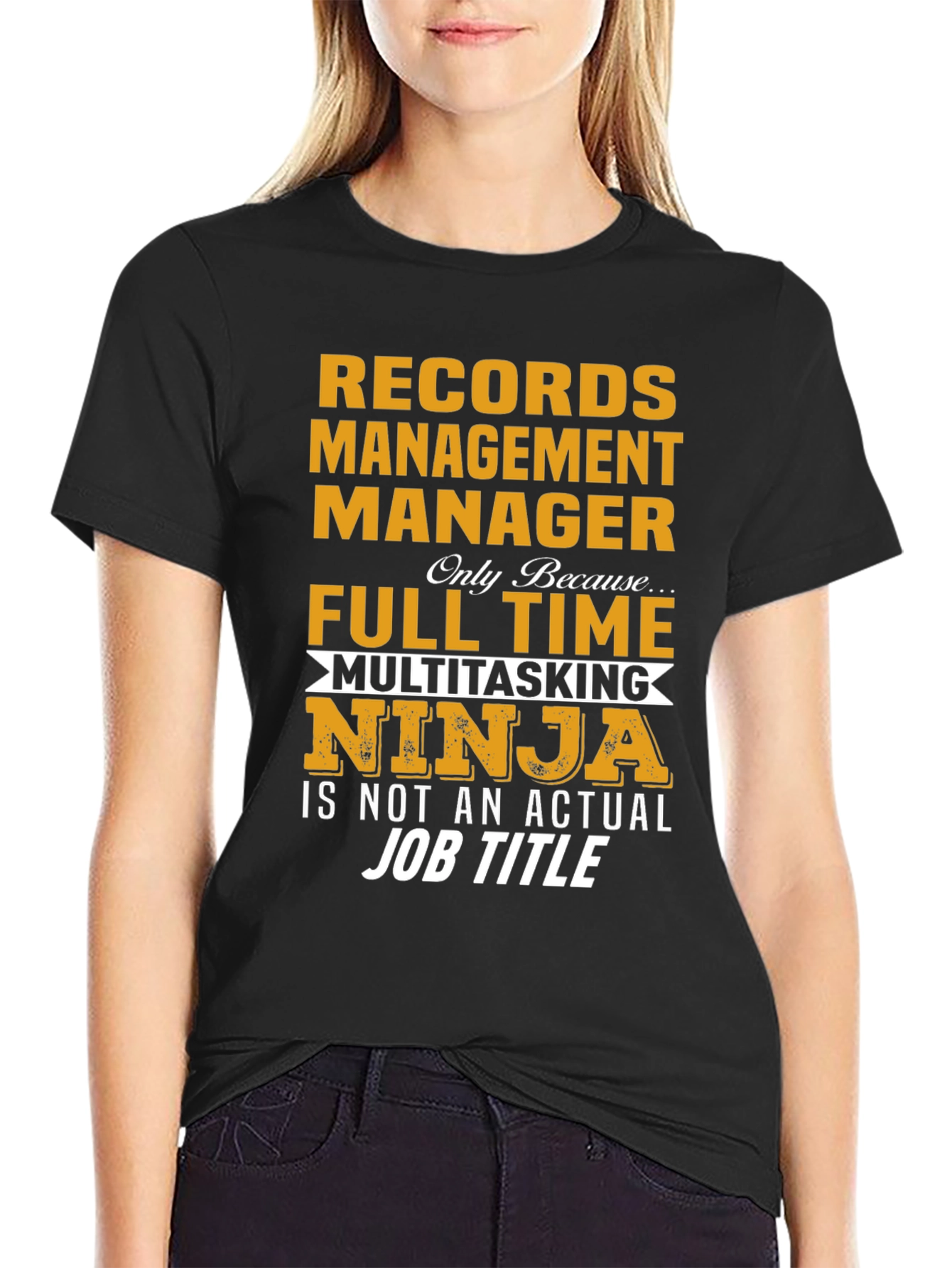Records Management Ninja T-Shirt