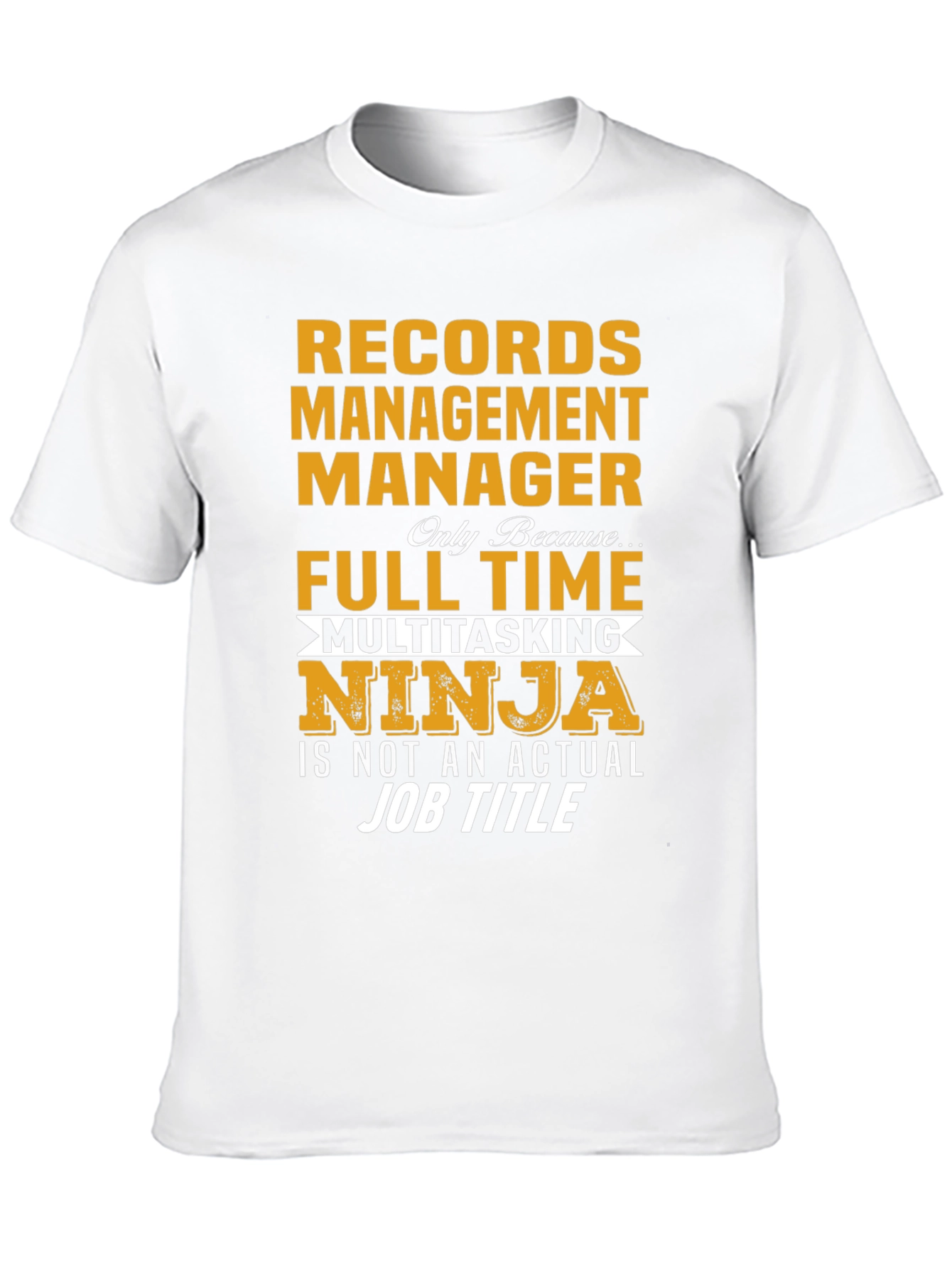 Records Management Ninja T-Shirt