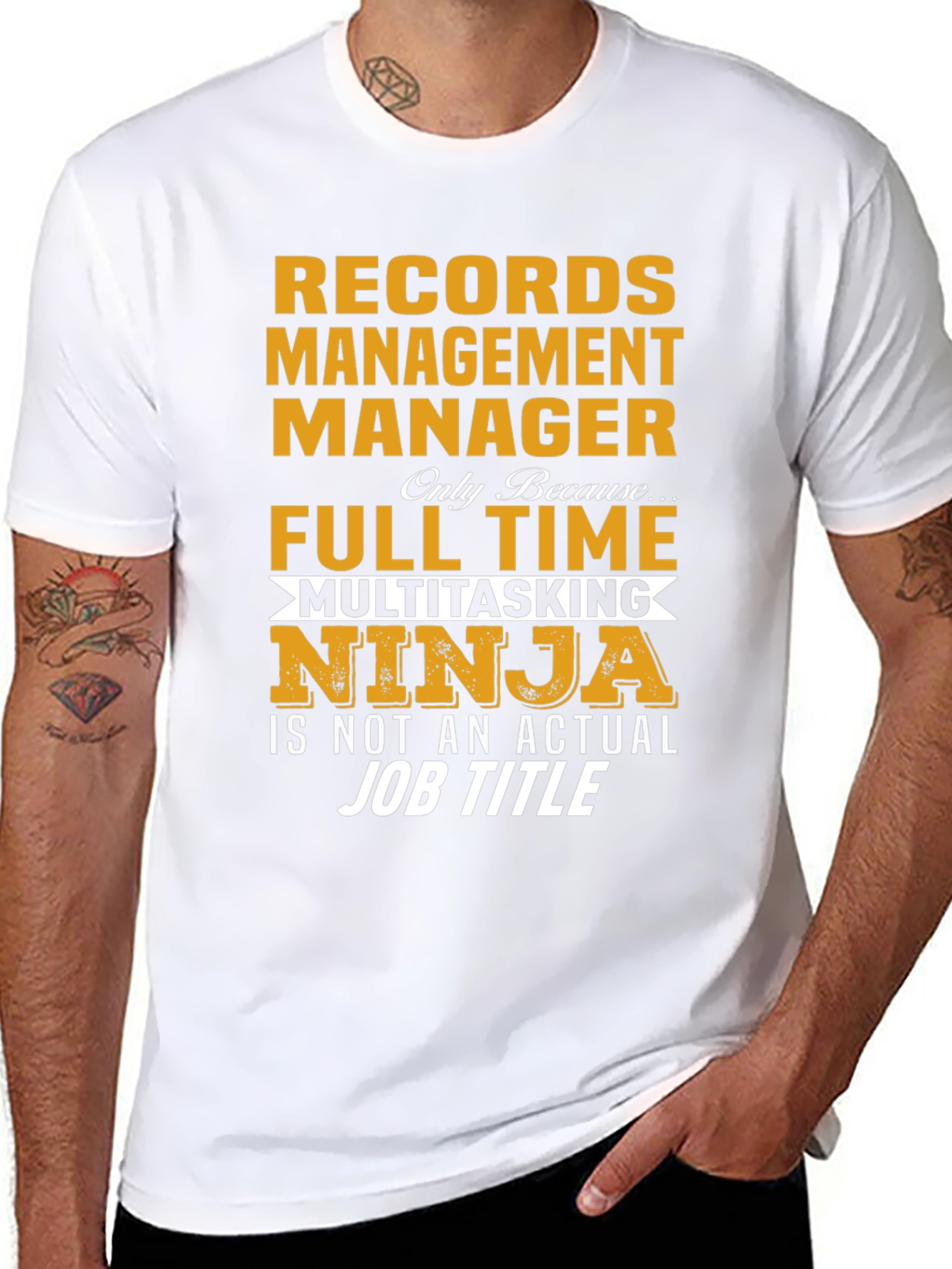 Records Management Ninja T-Shirt