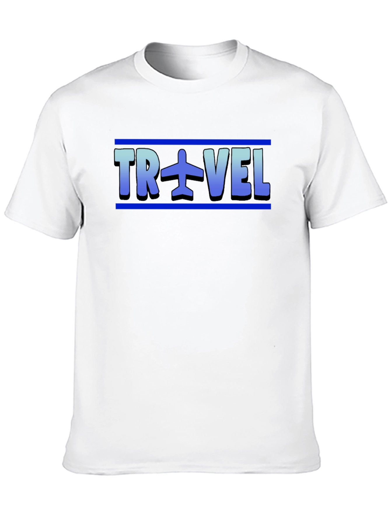Travel Airplane Graphic Tee Shirt