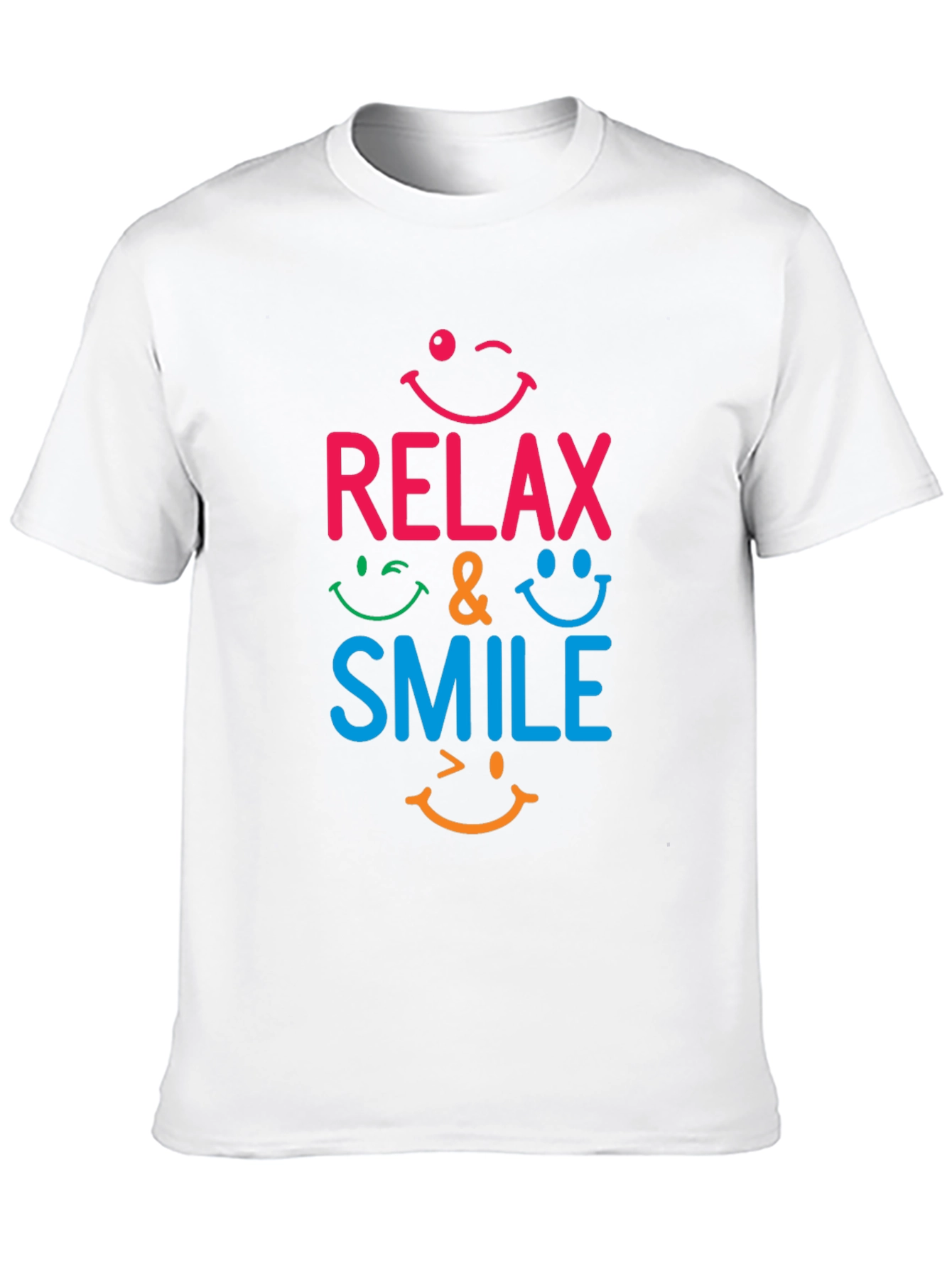 Relax & Smile Graphic T-Shirt