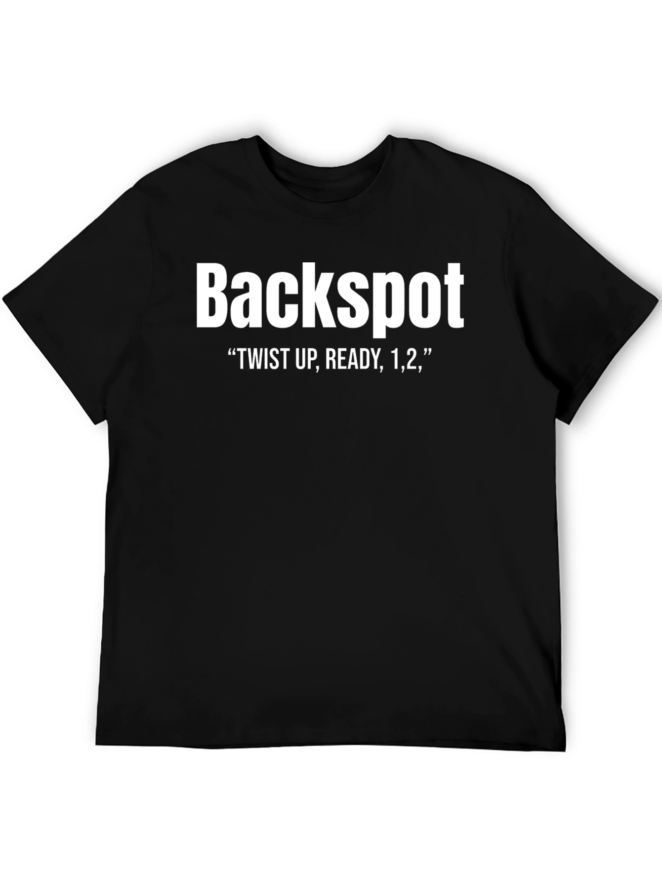 Backspot Twist Up Ready Tee - Black