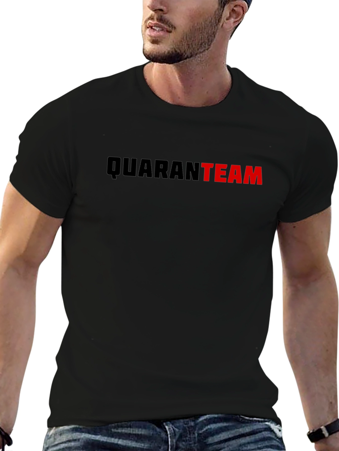 QuaranTeam T-Shirt - Stay Home & Safe!