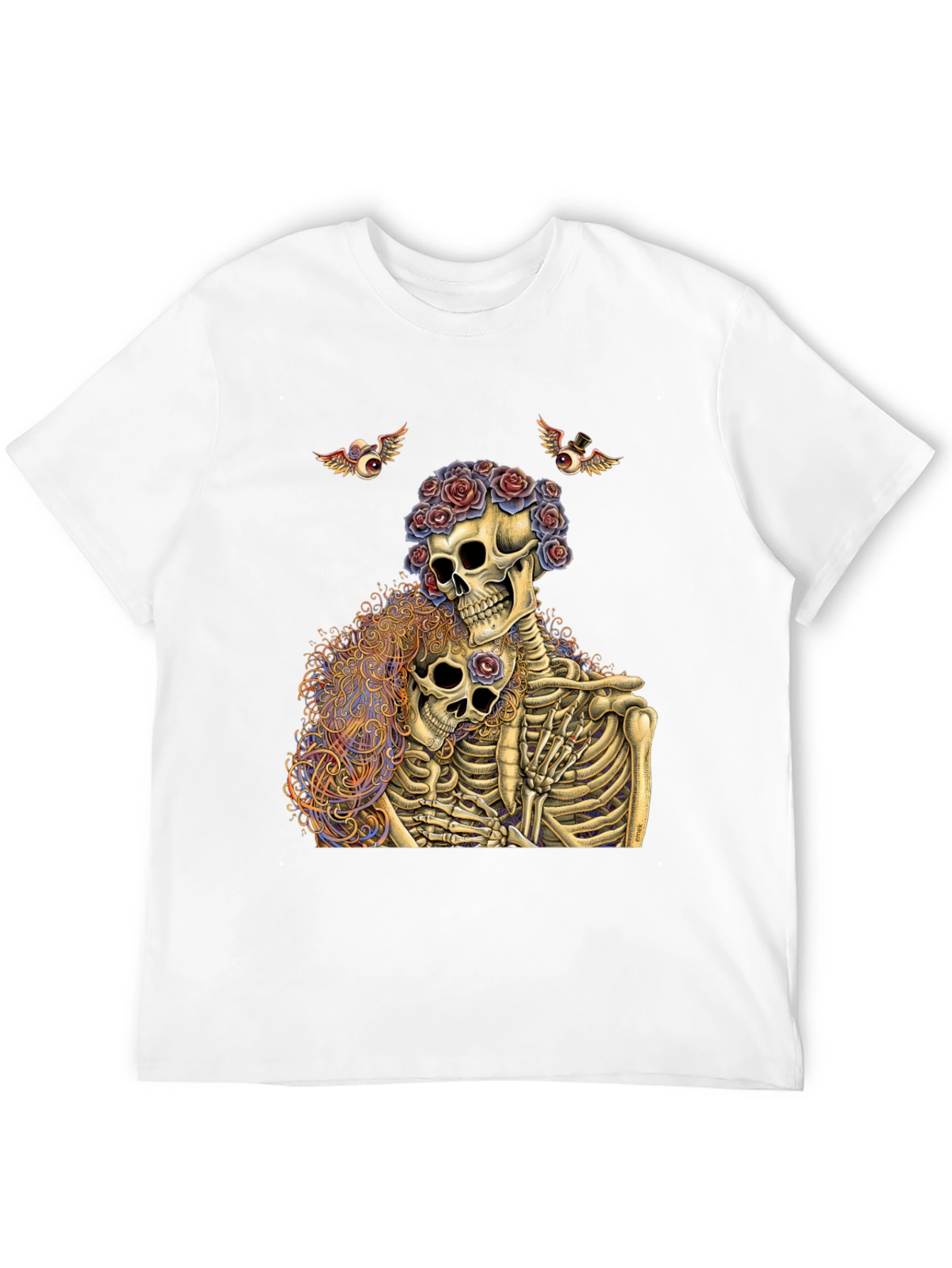 Skeleton Lovers Graphic Tee