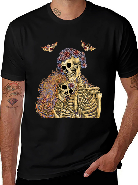 Skeleton Lovers Graphic Tee