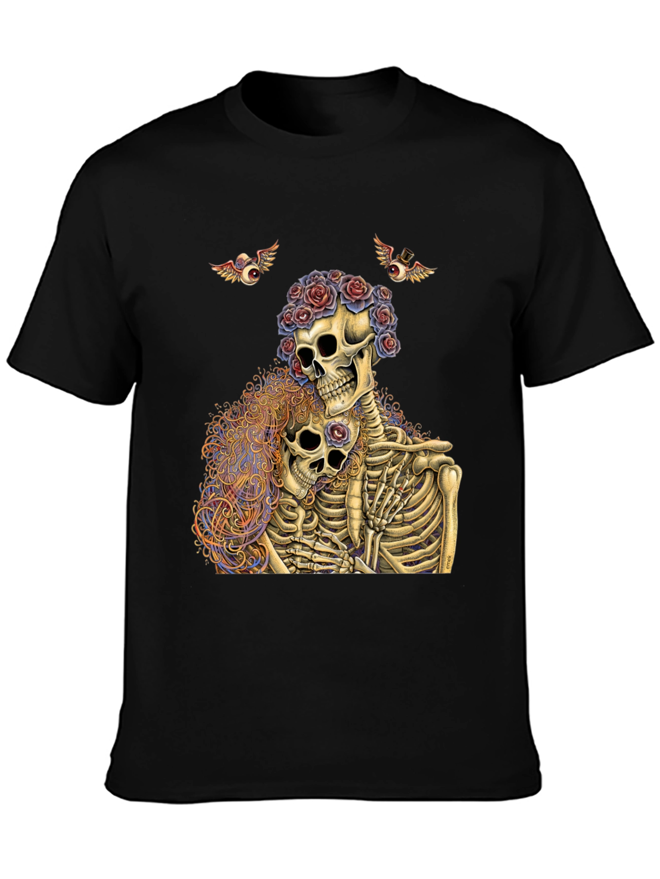 Skeleton Lovers Graphic Tee