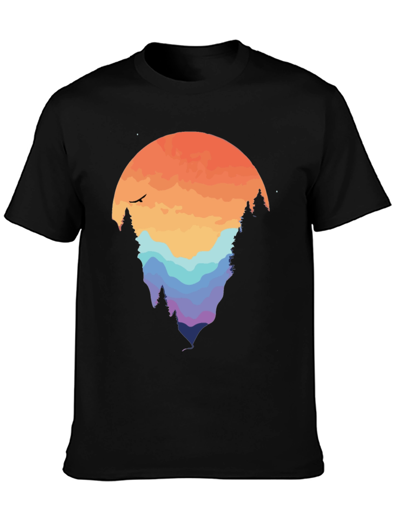 Sunset Mountain Graphic Tee