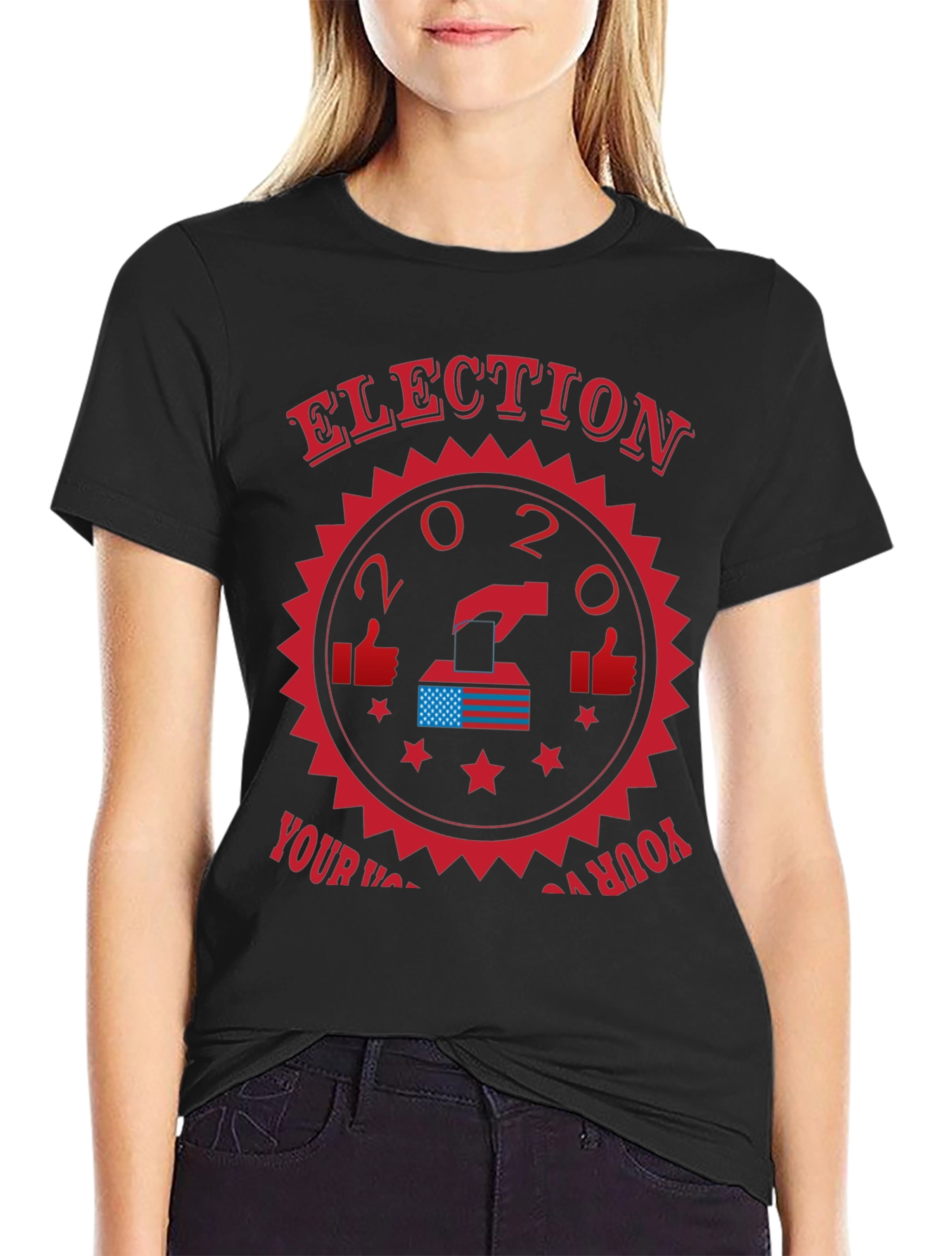 Election 2020 Graphic Tee - Vote Your Voice
