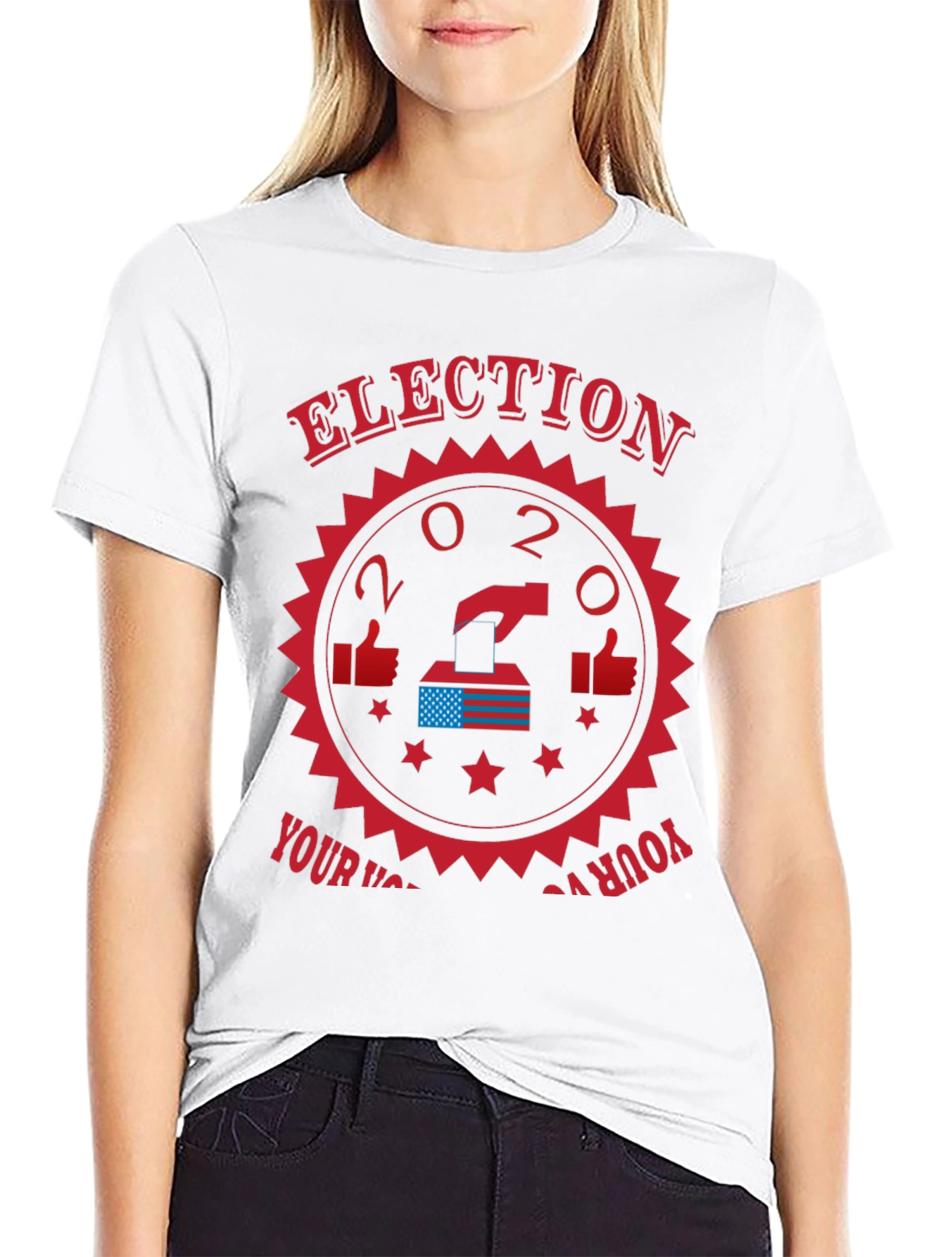 Election 2020 Graphic Tee - Vote Your Voice