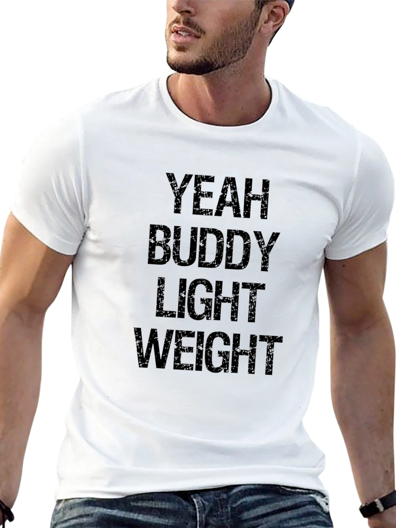 Yeah Buddy Light Weight Black T-Shirt