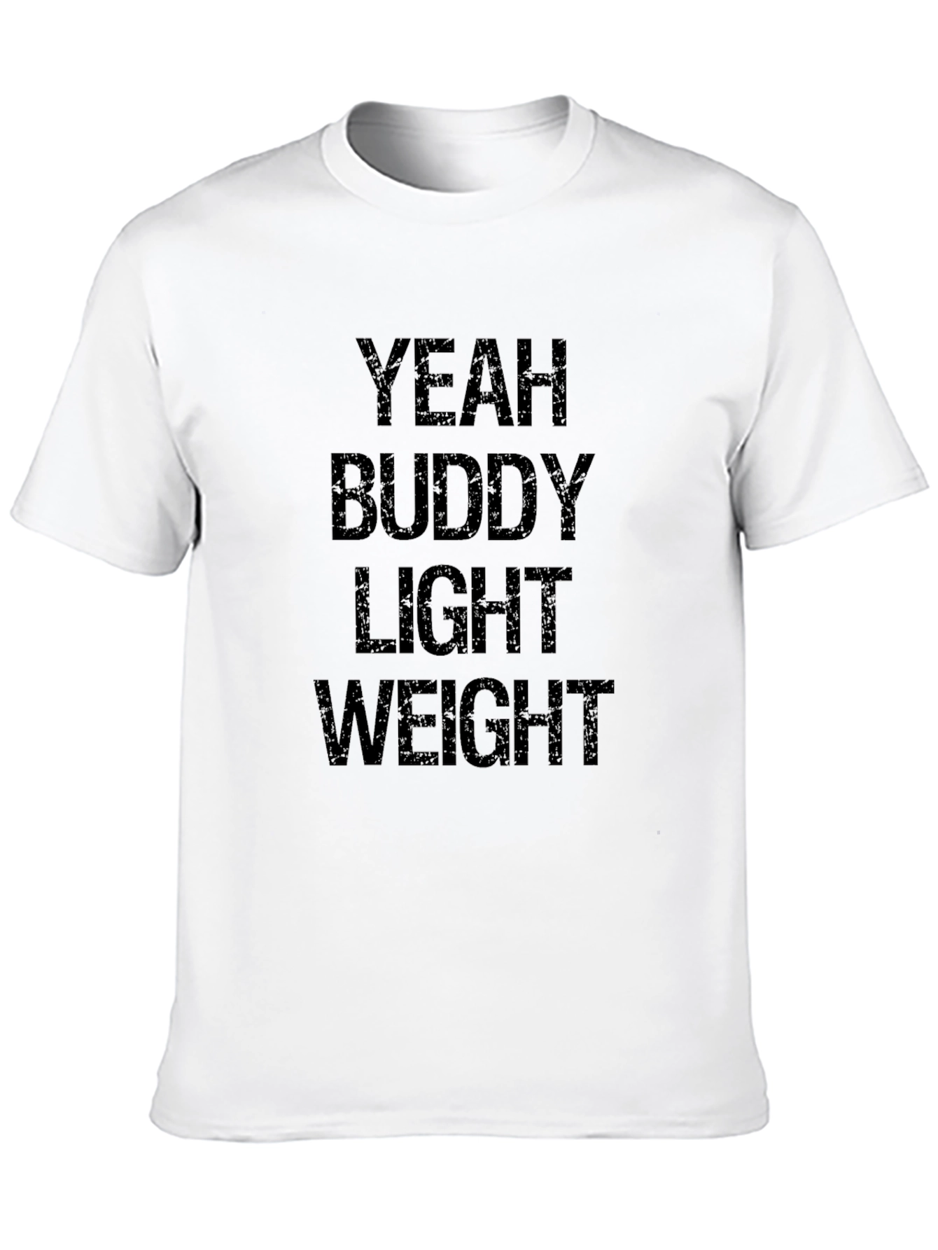 Yeah Buddy Light Weight Black T-Shirt