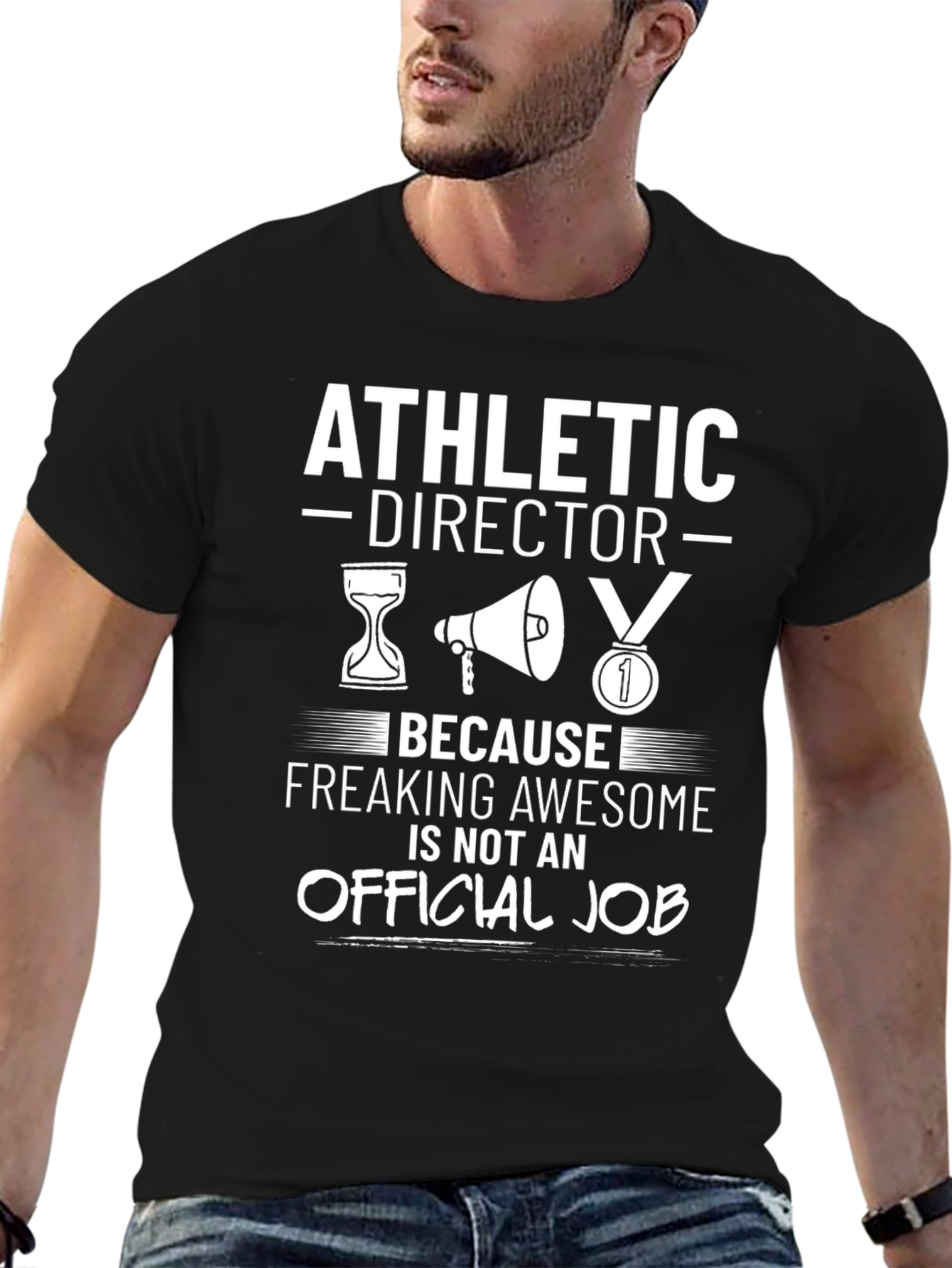 Athletic Director T-Shirt - Freaking Awesome Job Tee