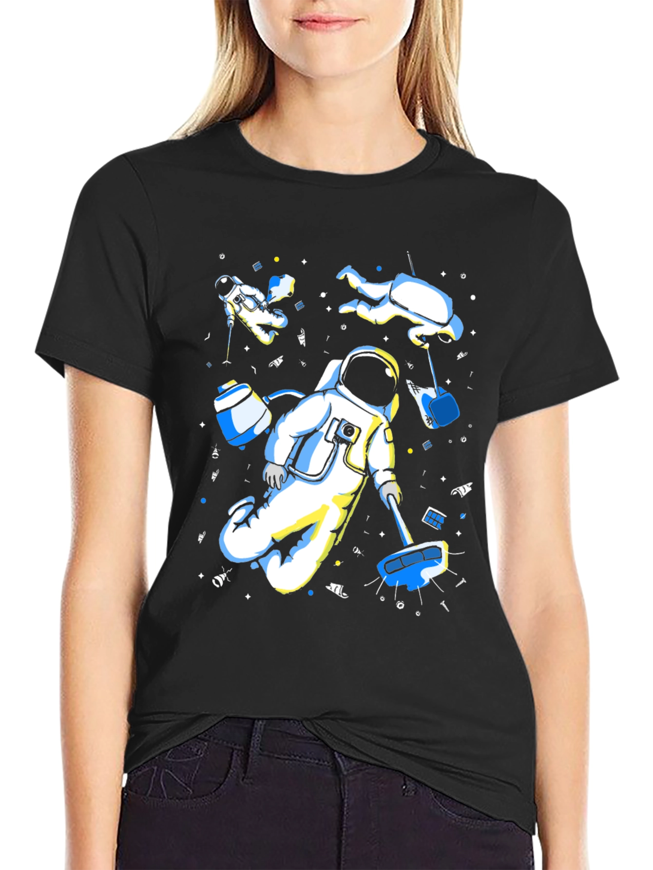 Astronaut Graphic T-Shirt - Space Explorer Tee