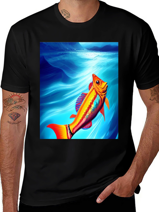 Rainbow Fish Graphic Tee