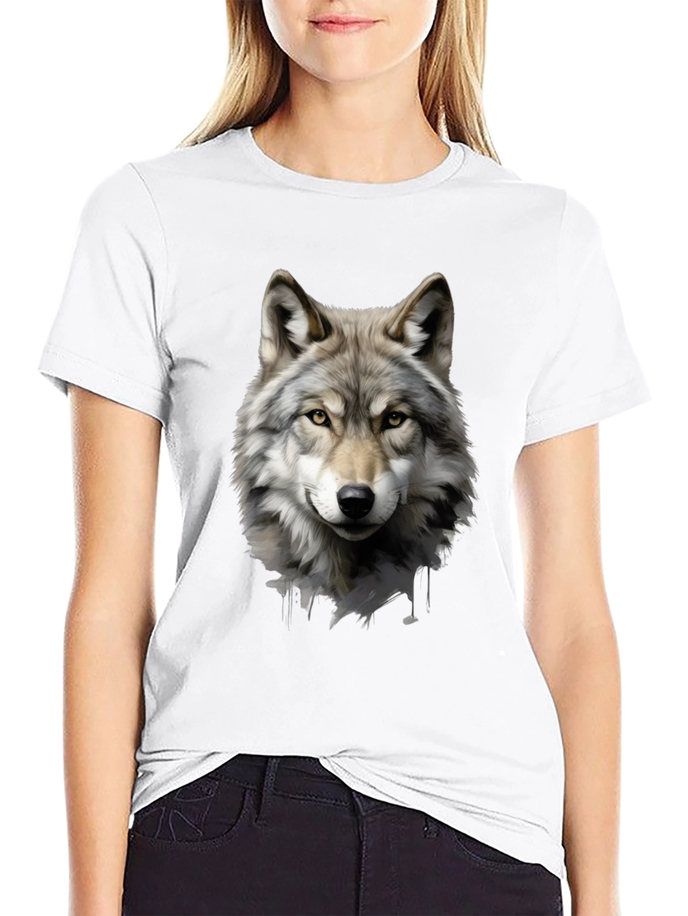 Wolf Graphic T-Shirt - Cool Animal Tee