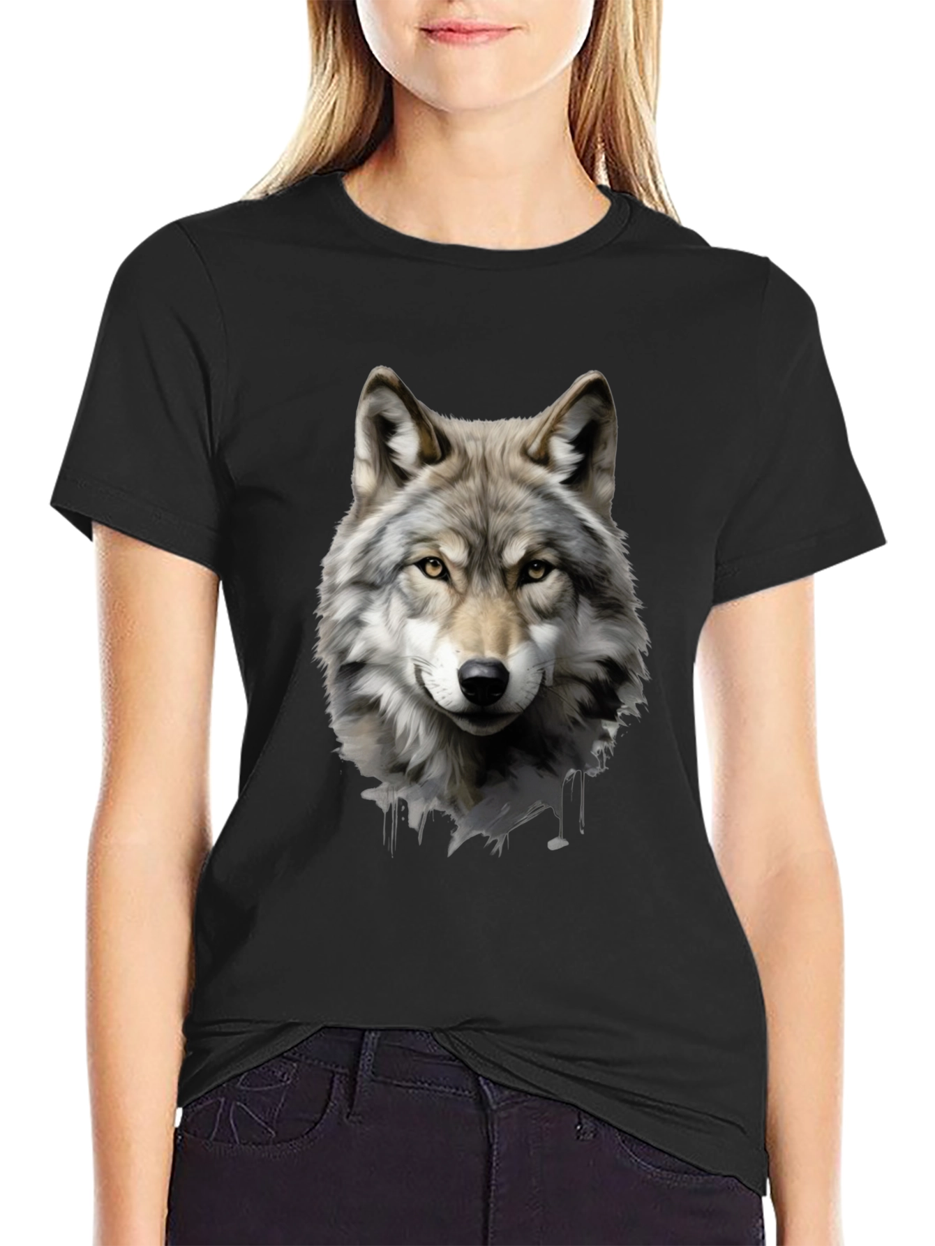 Wolf Graphic T-Shirt - Cool Animal Tee