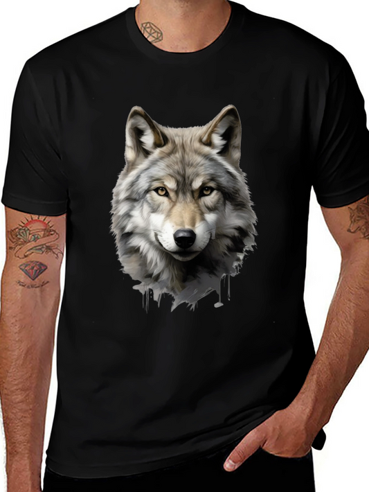 Wolf Graphic T-Shirt - Cool Animal Tee