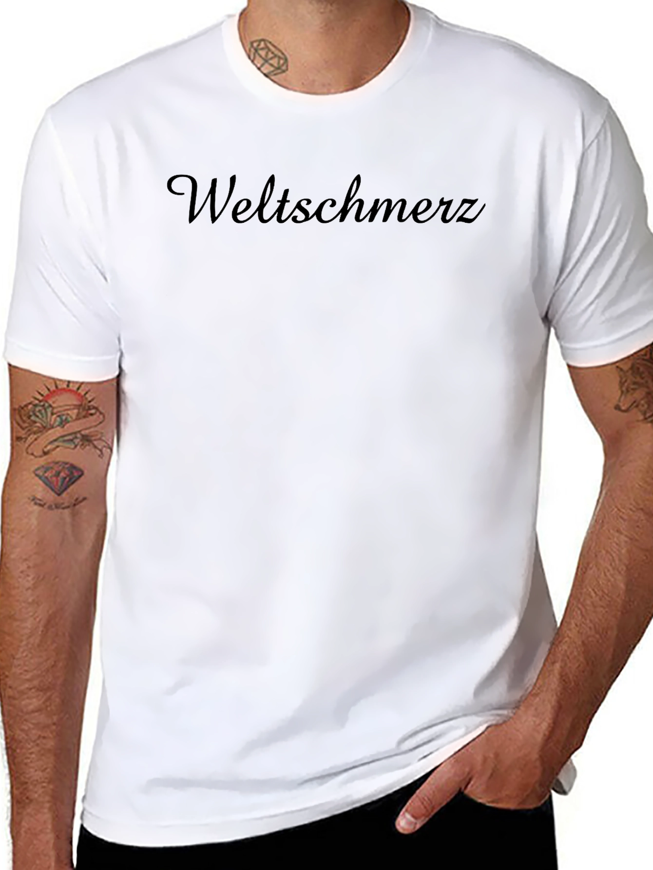 Weltschmerz Black T-Shirt