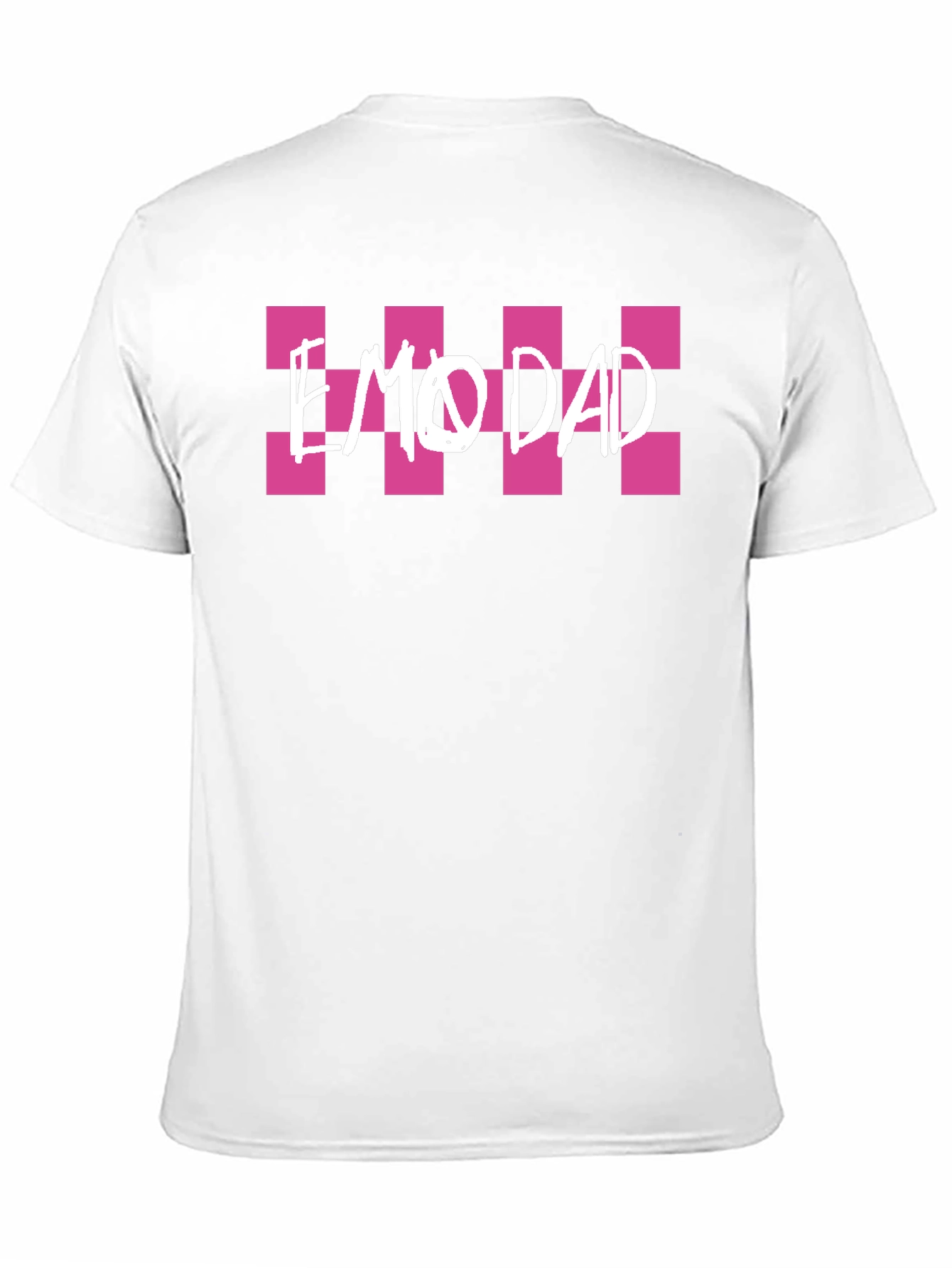 Emo Dad Graphic Tee - Black Novelty T-Shirt