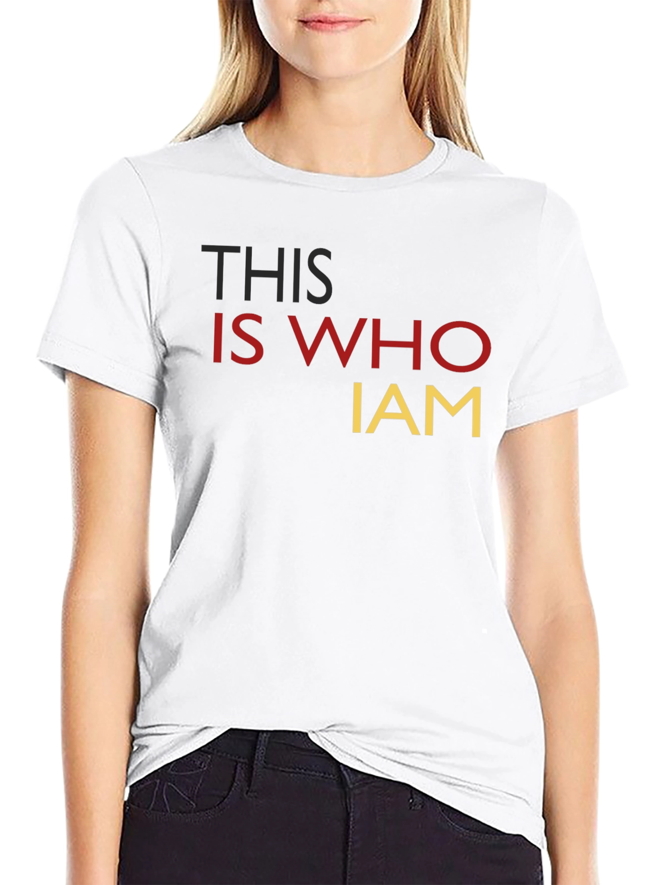 This Is Who I Am Statement T-Shirt