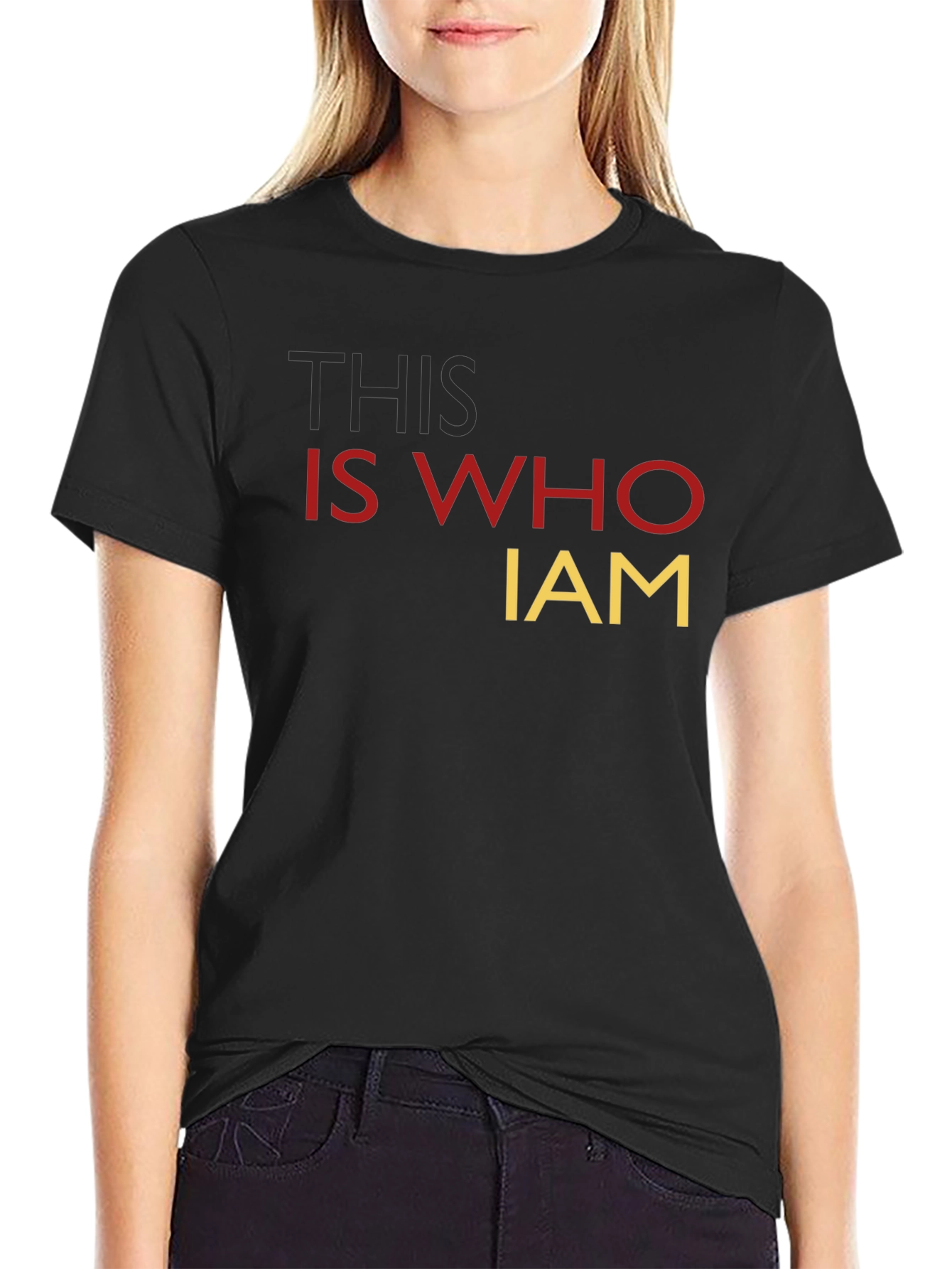 This Is Who I Am Statement T-Shirt