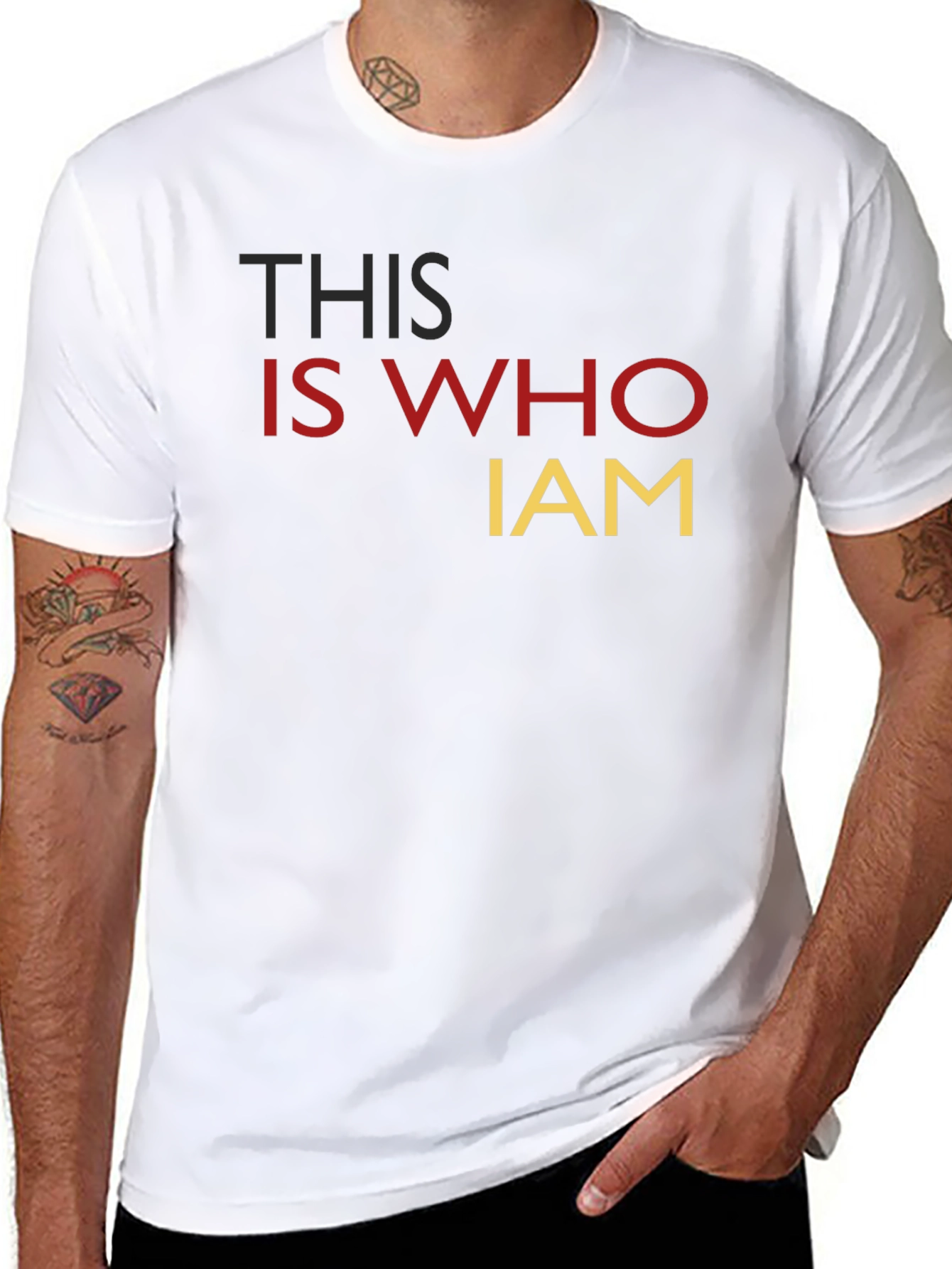This Is Who I Am Statement T-Shirt