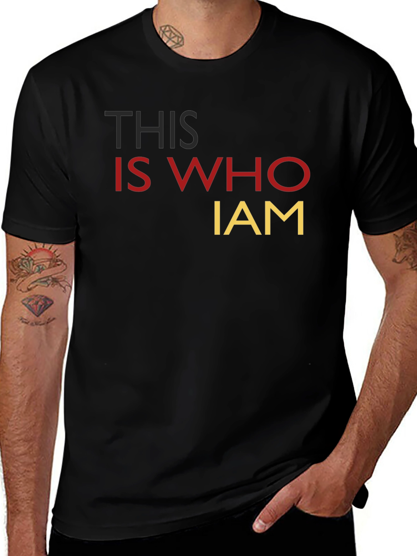 This Is Who I Am Statement T-Shirt