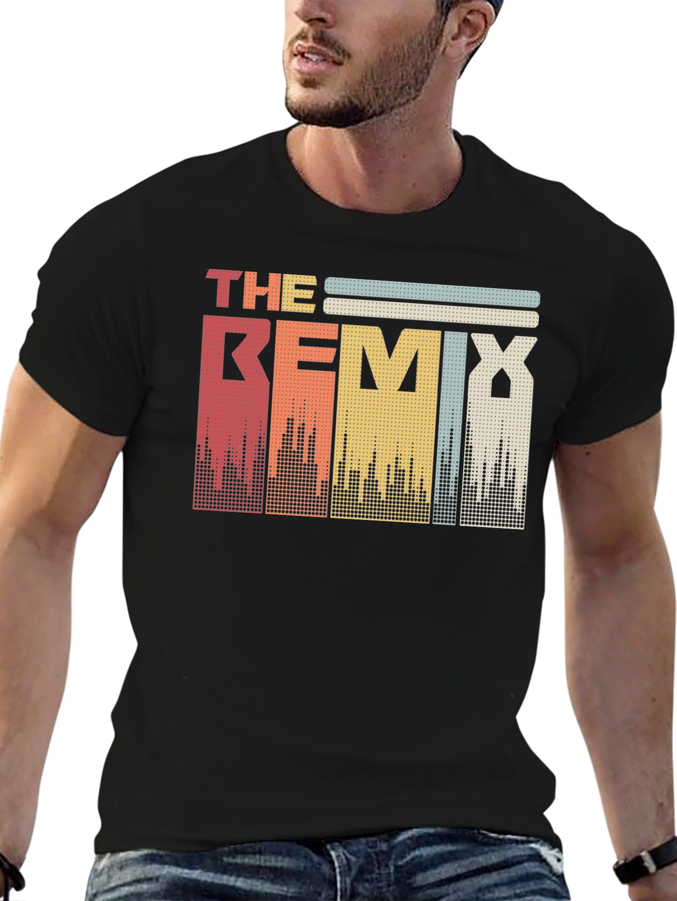 Retro Remix Graphic T-Shirt