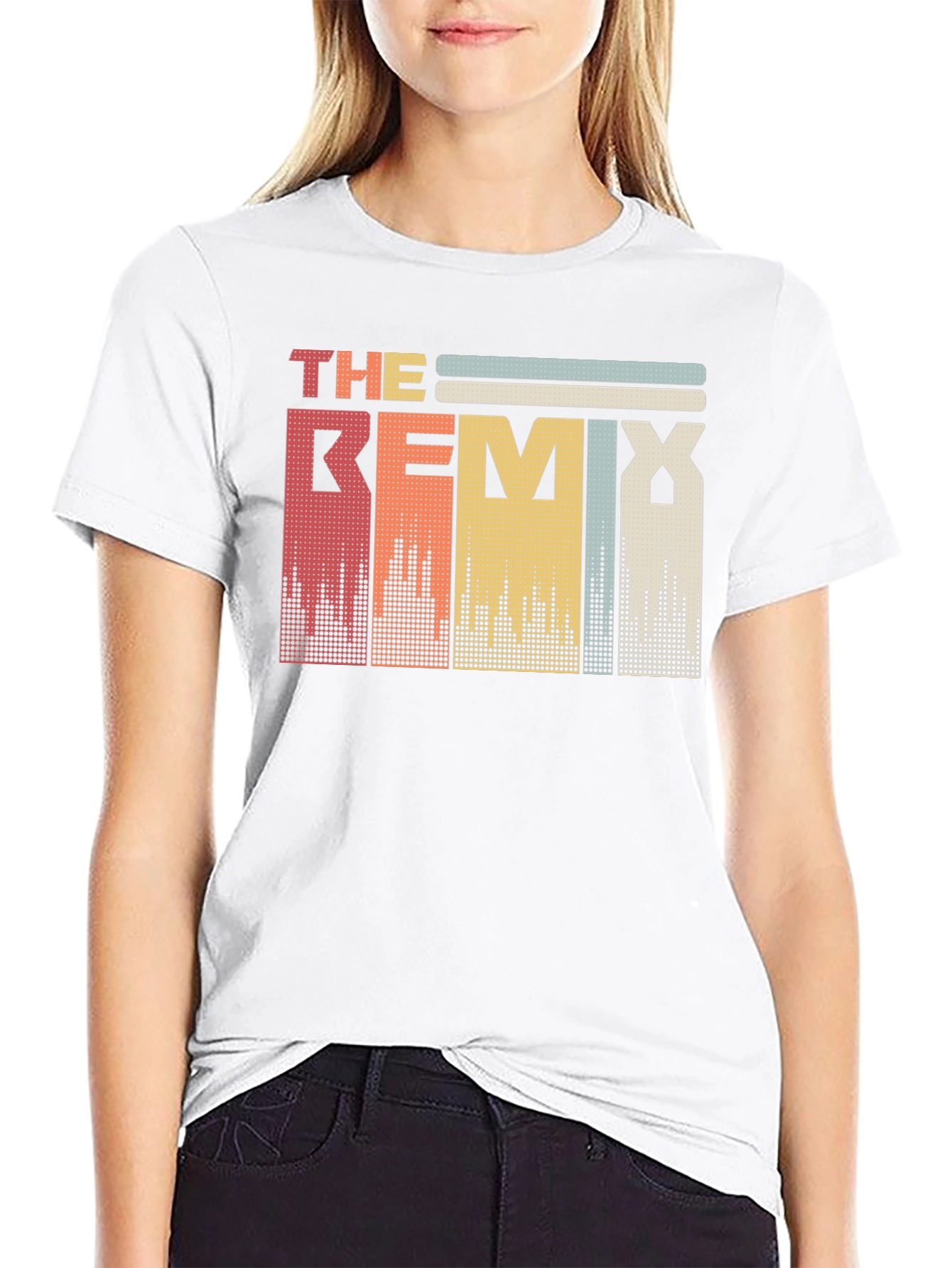 Retro Remix Graphic T-Shirt