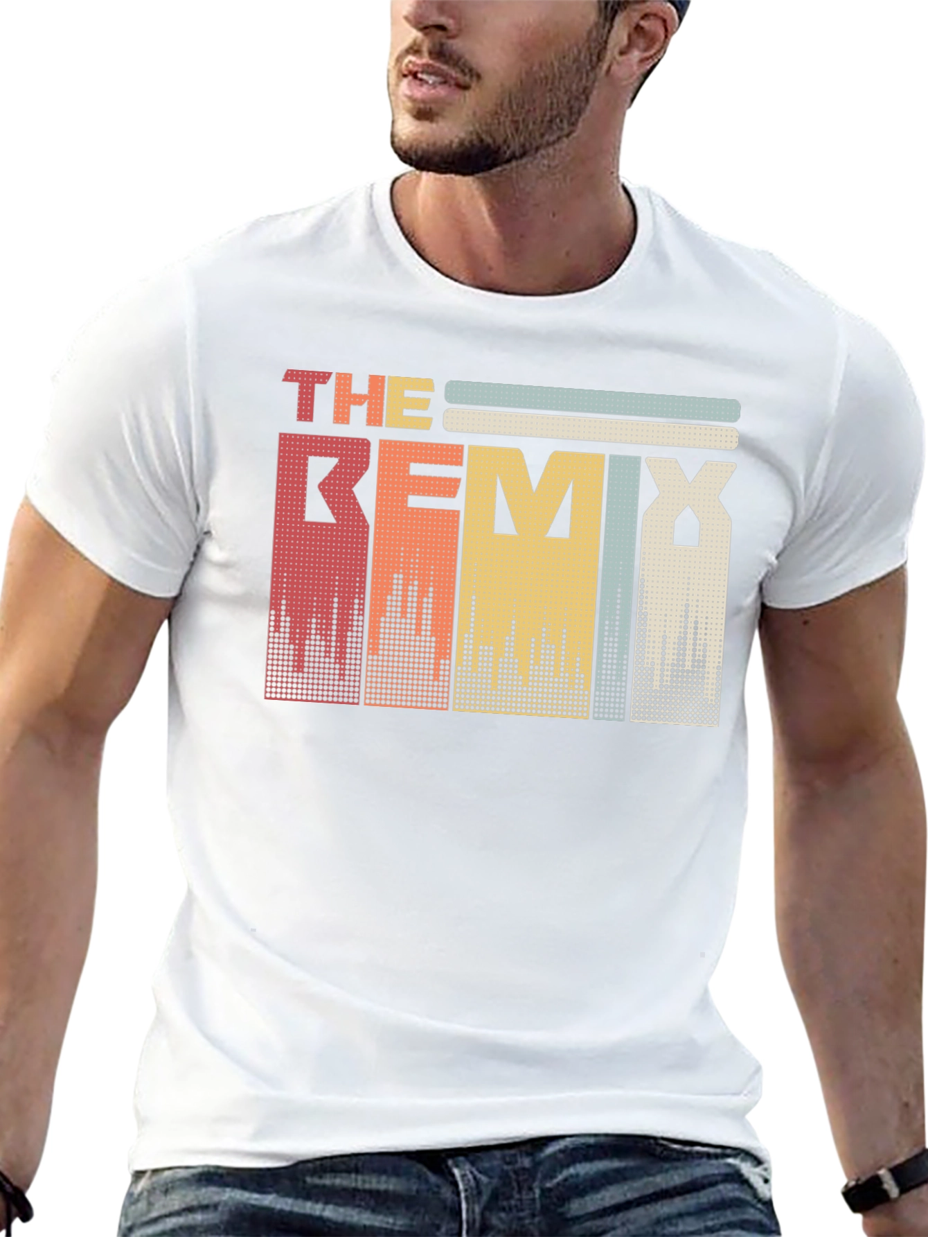 Retro Remix Graphic T-Shirt
