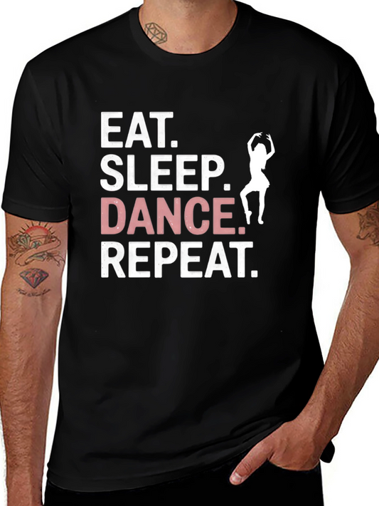 Eat Sleep Dance Repeat Graphic Tee