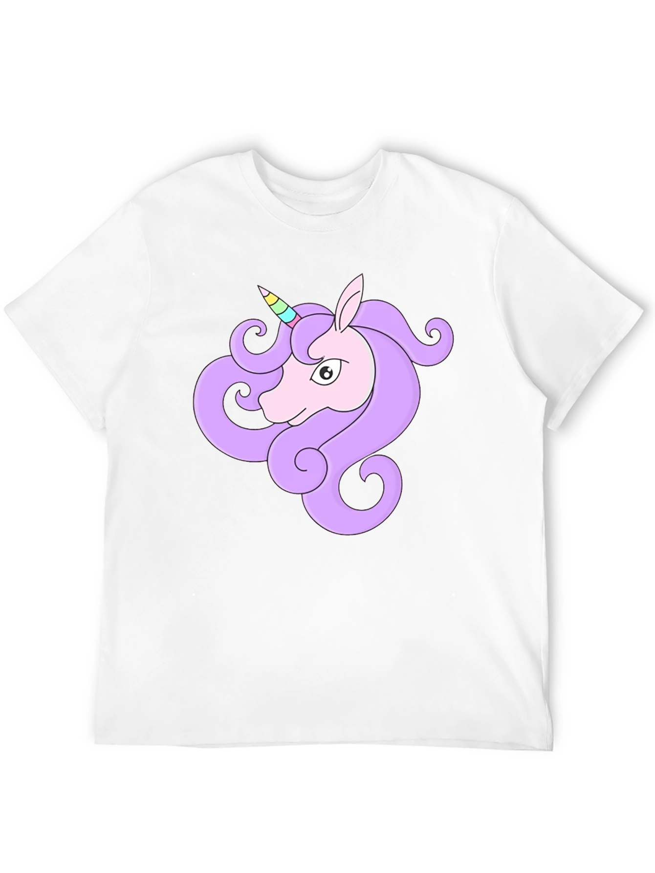 Unicorn Graphic Black T-Shirt