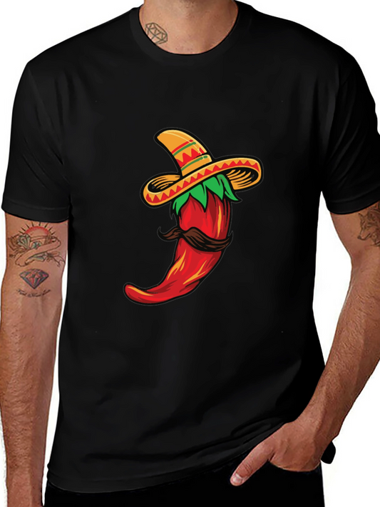 Spicy Sombrero Graphic T-Shirt