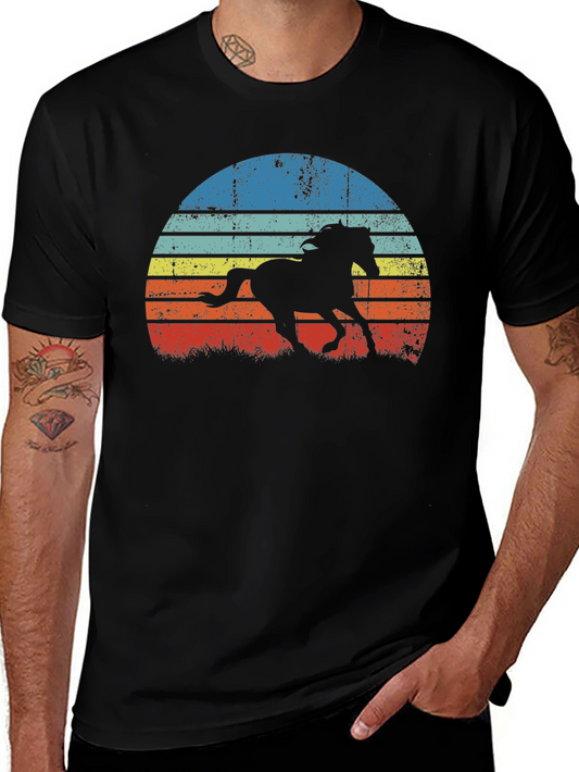 Vintage Horse Silhouette T-Shirt