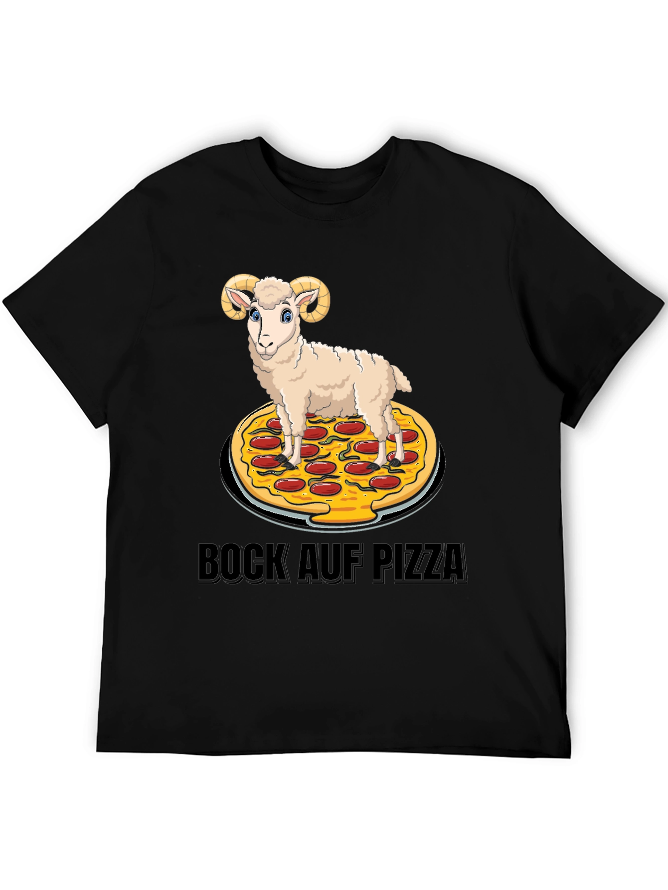 Bock Auf Pizza Graphic Tee