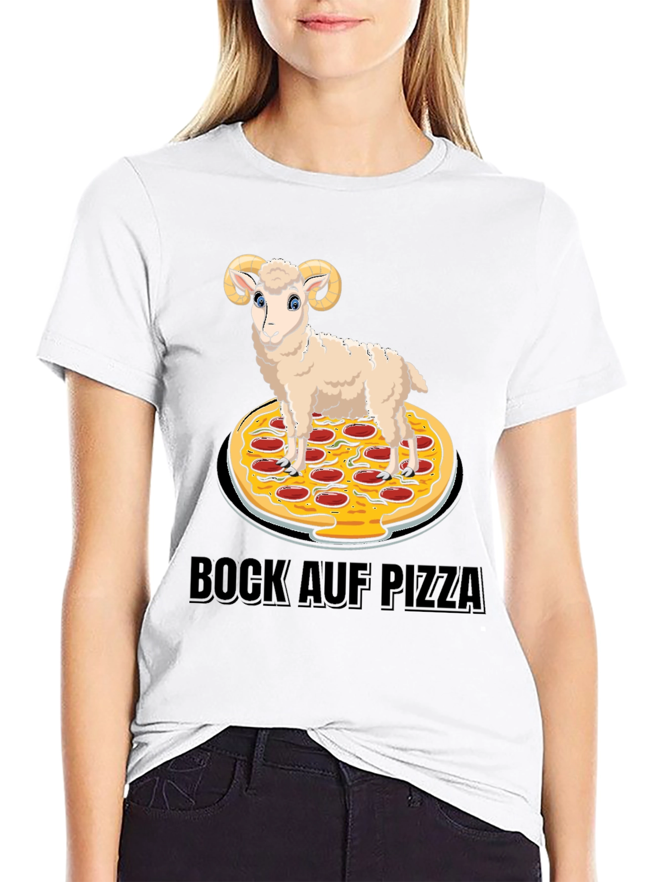 Bock Auf Pizza Graphic Tee