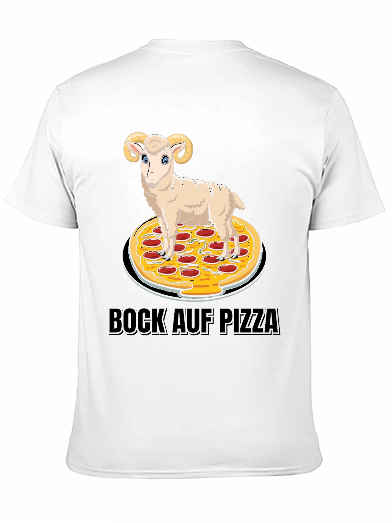 Bock Auf Pizza Graphic Tee