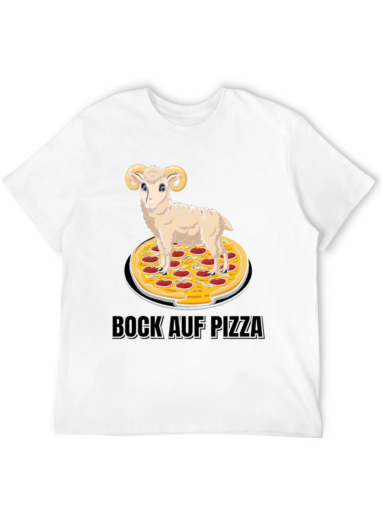 Bock Auf Pizza Graphic Tee