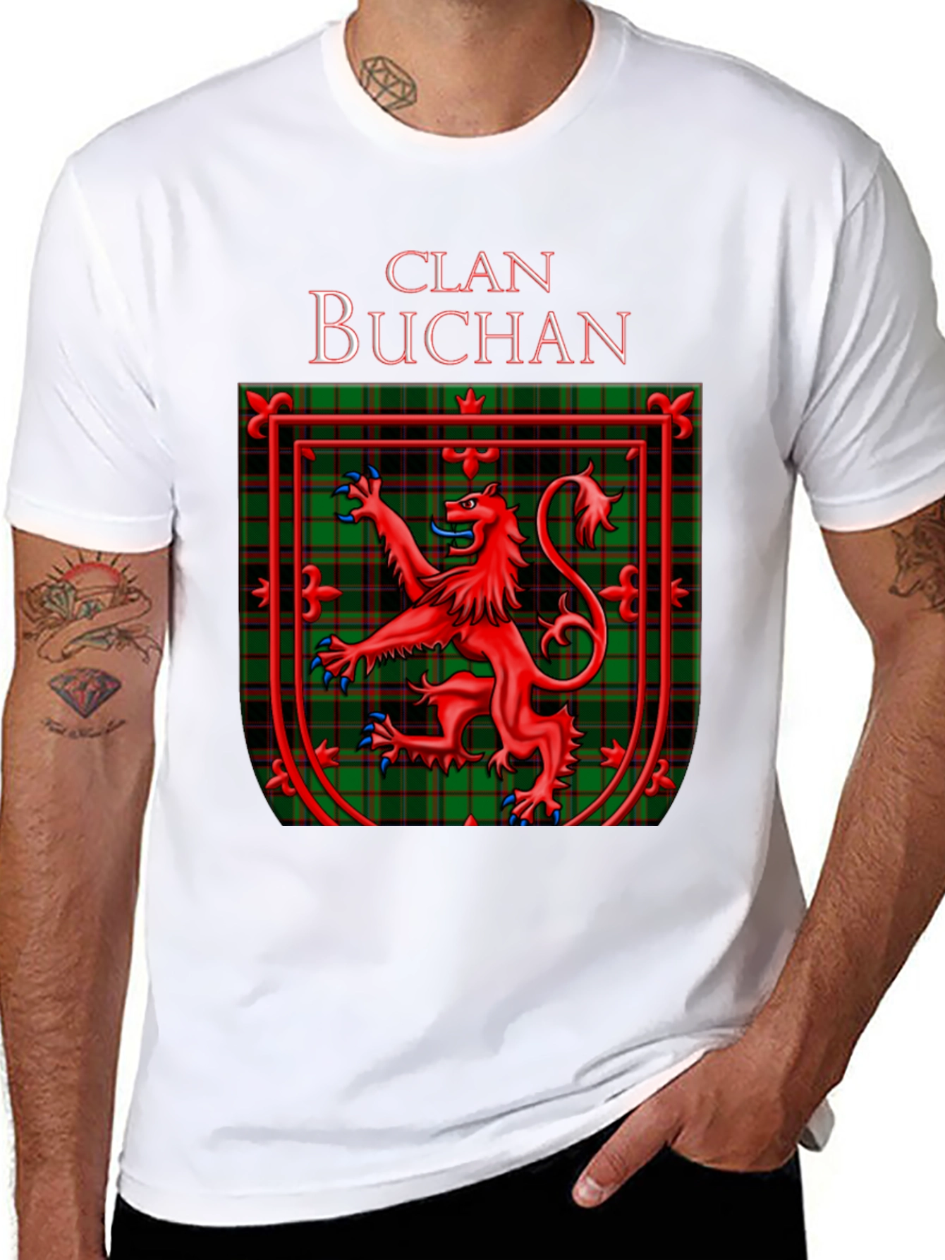Clan Buchan Scottish Tartan T-Shirt