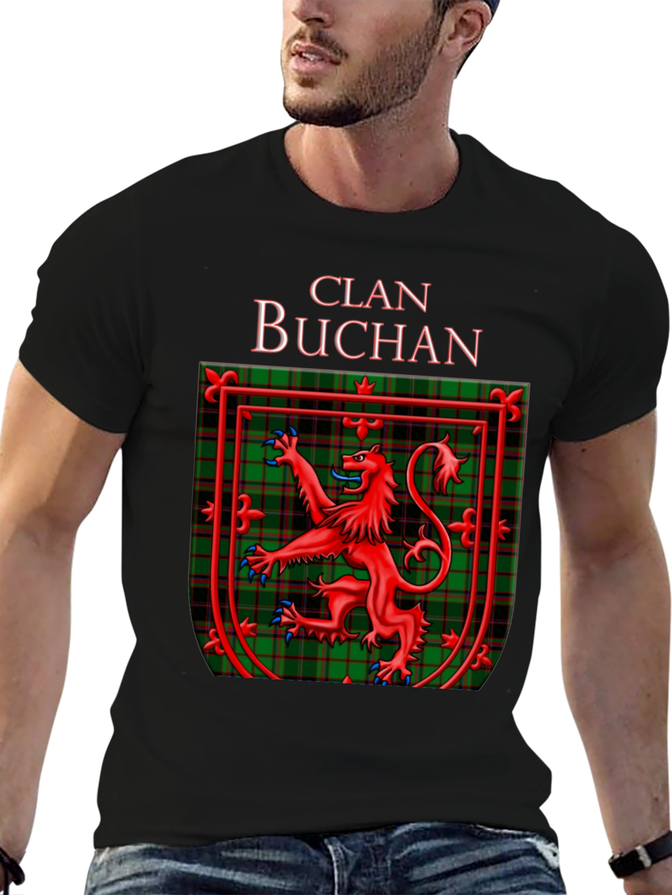 Clan Buchan Scottish Tartan T-Shirt