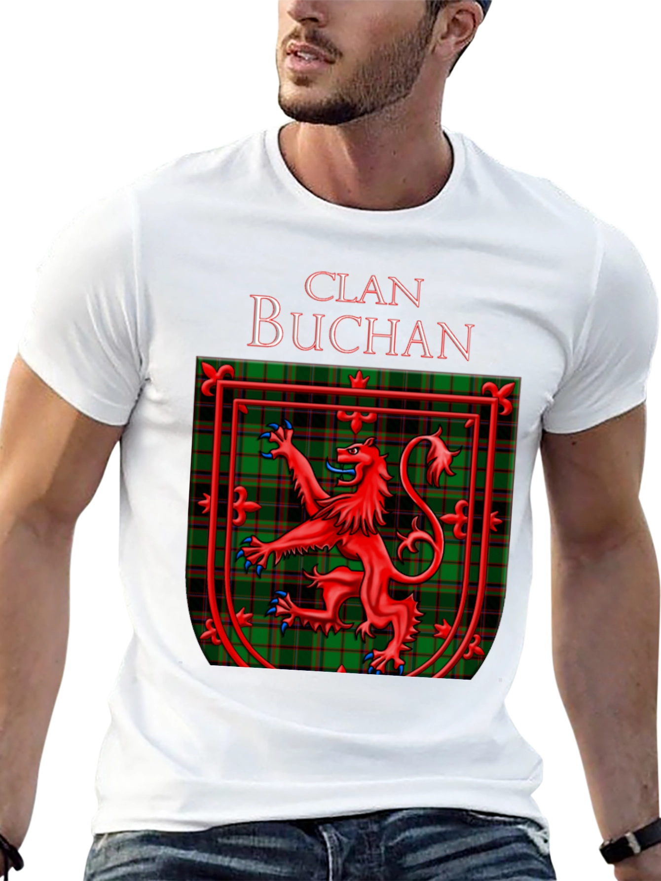 Clan Buchan Scottish Tartan T-Shirt
