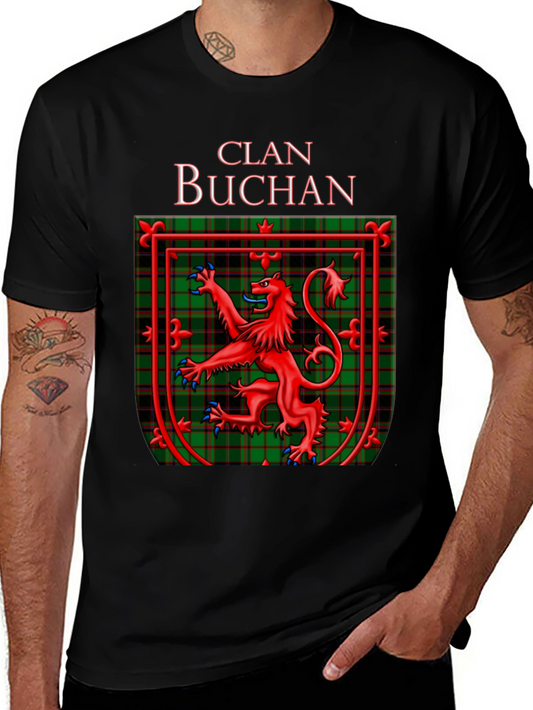 Clan Buchan Scottish Tartan T-Shirt