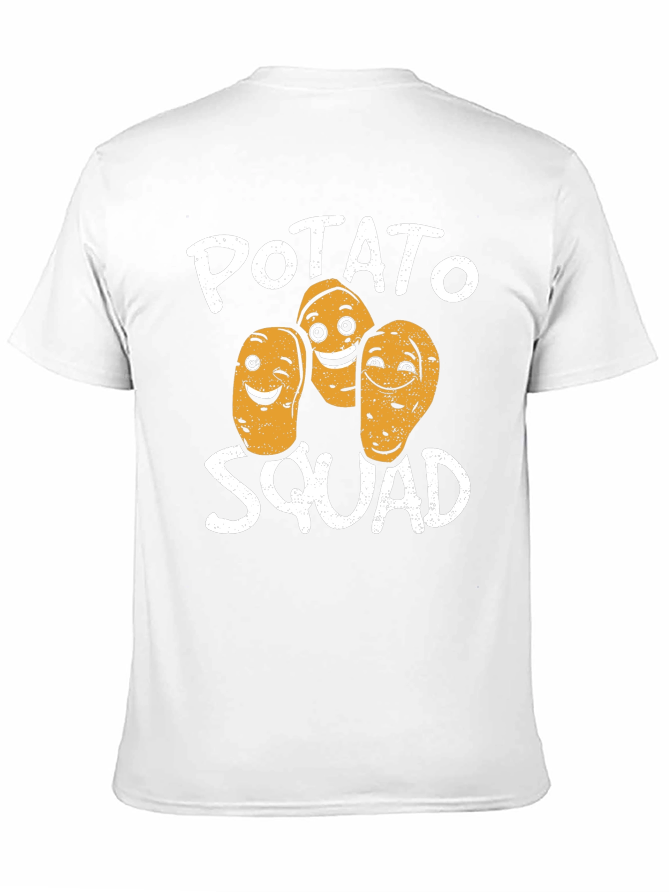 Potato Squad Graphic Print Crew Neck T-Shirt
