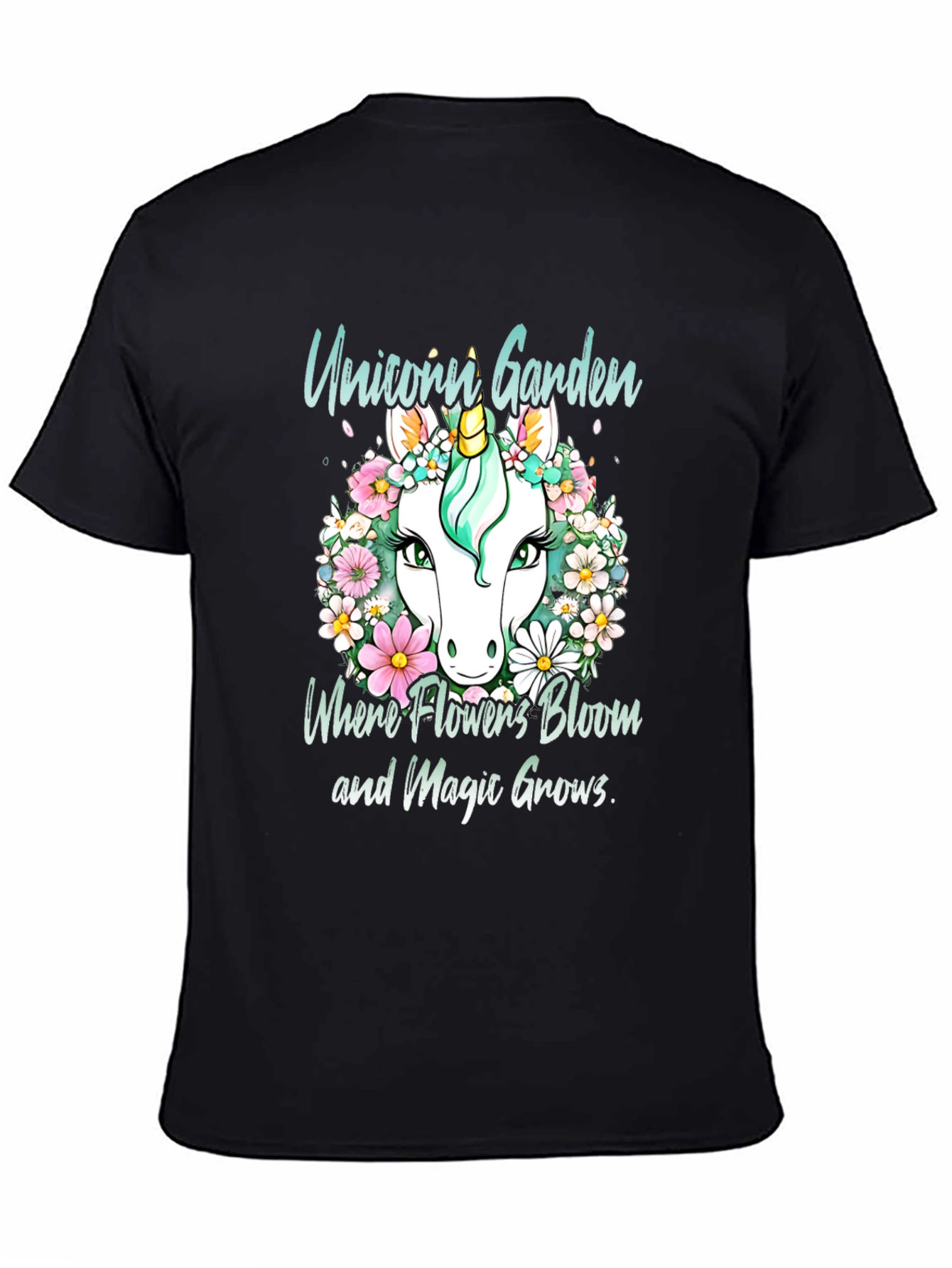 Unicorn Garden Graphic Tee