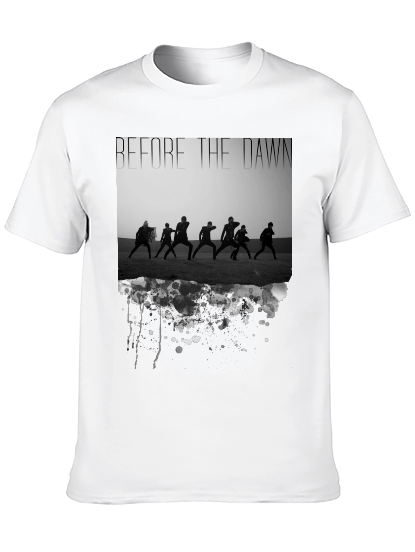 Before The Dawn Black Graphic Tee