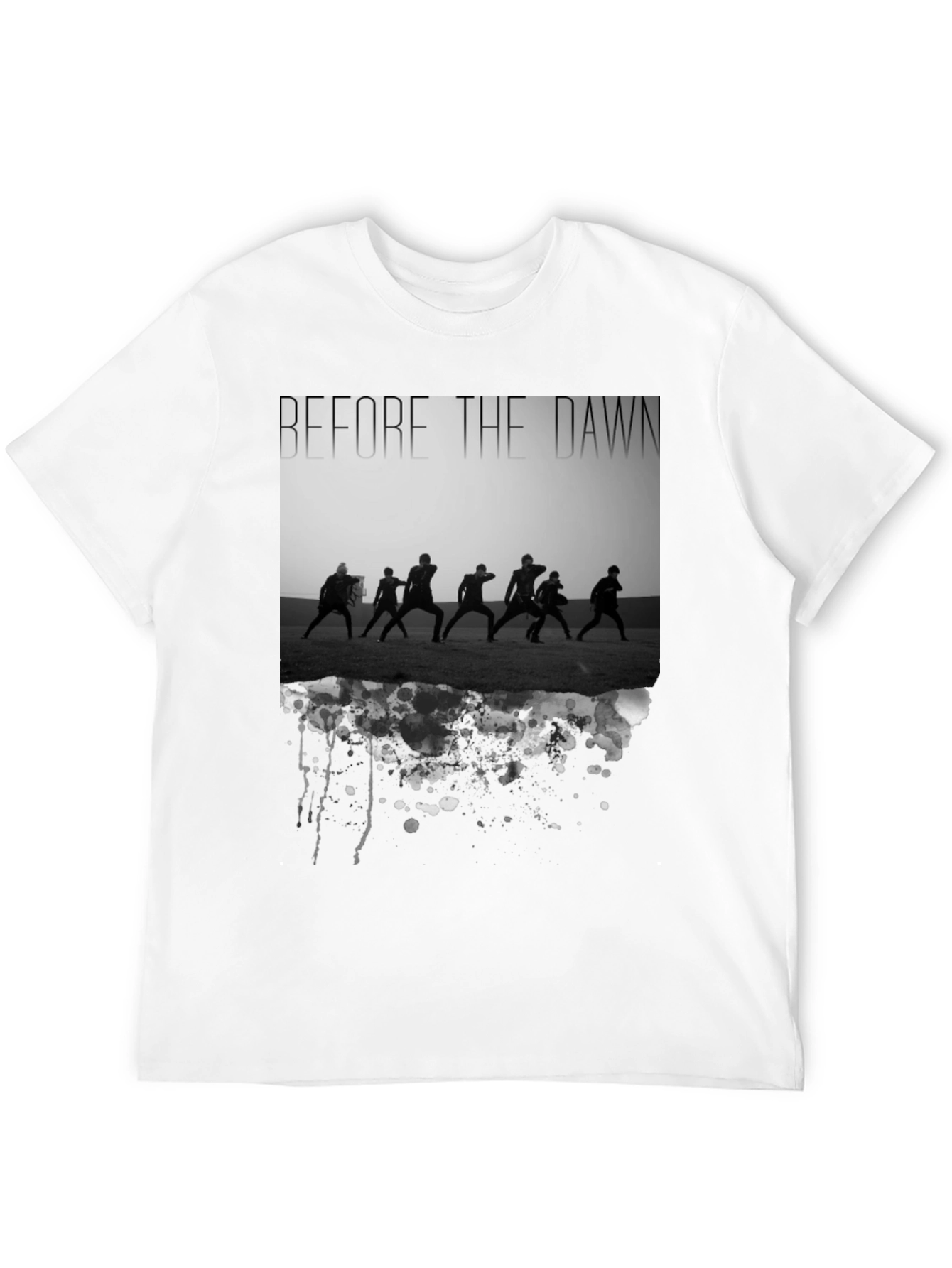 Before The Dawn Black Graphic Tee