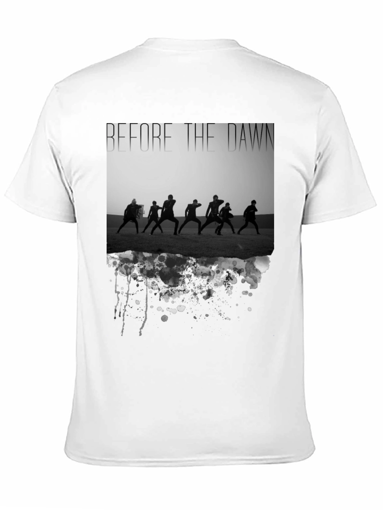 Before The Dawn Black Graphic Tee