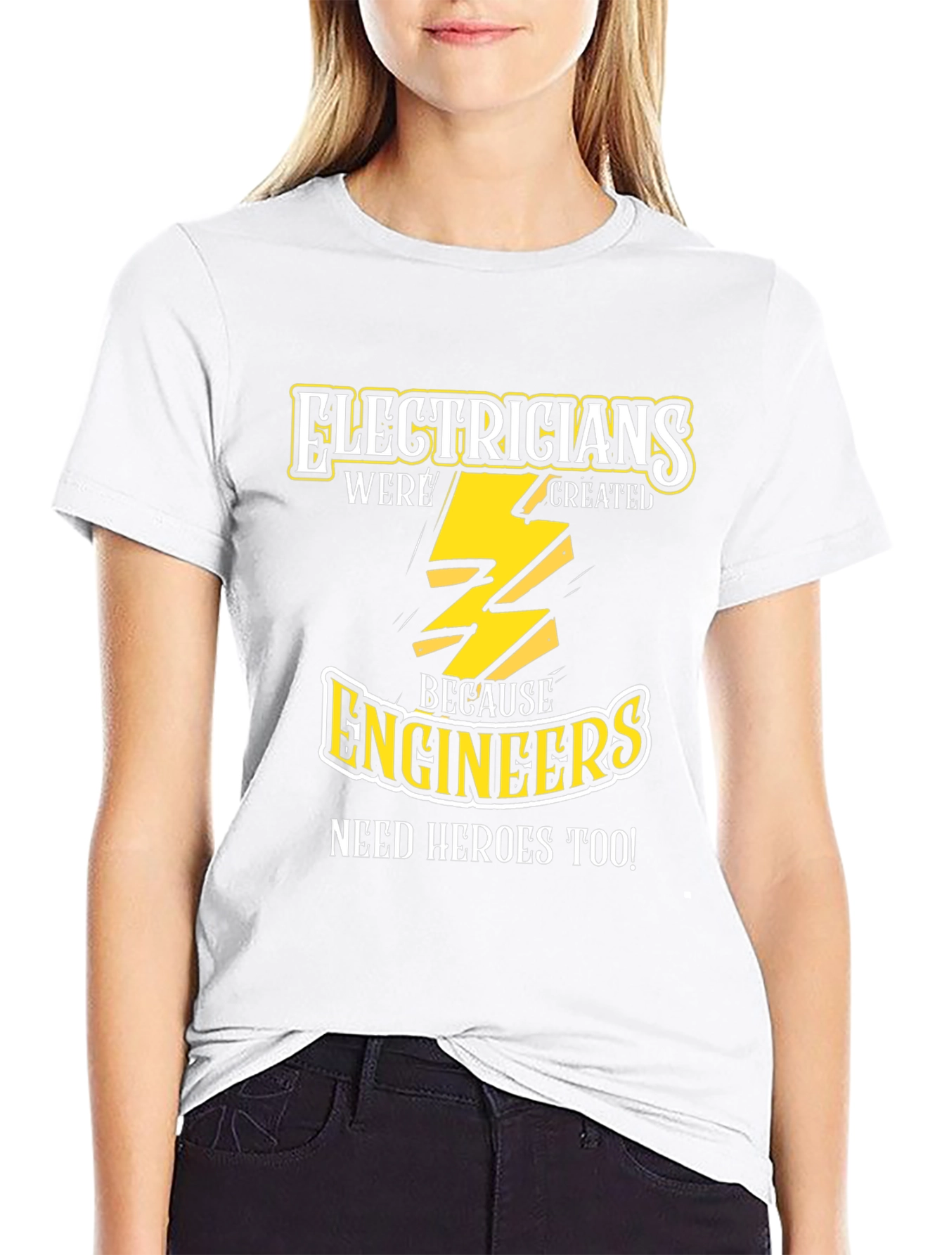Electricians are Heroes T-Shirt Electrical Worker Apparel