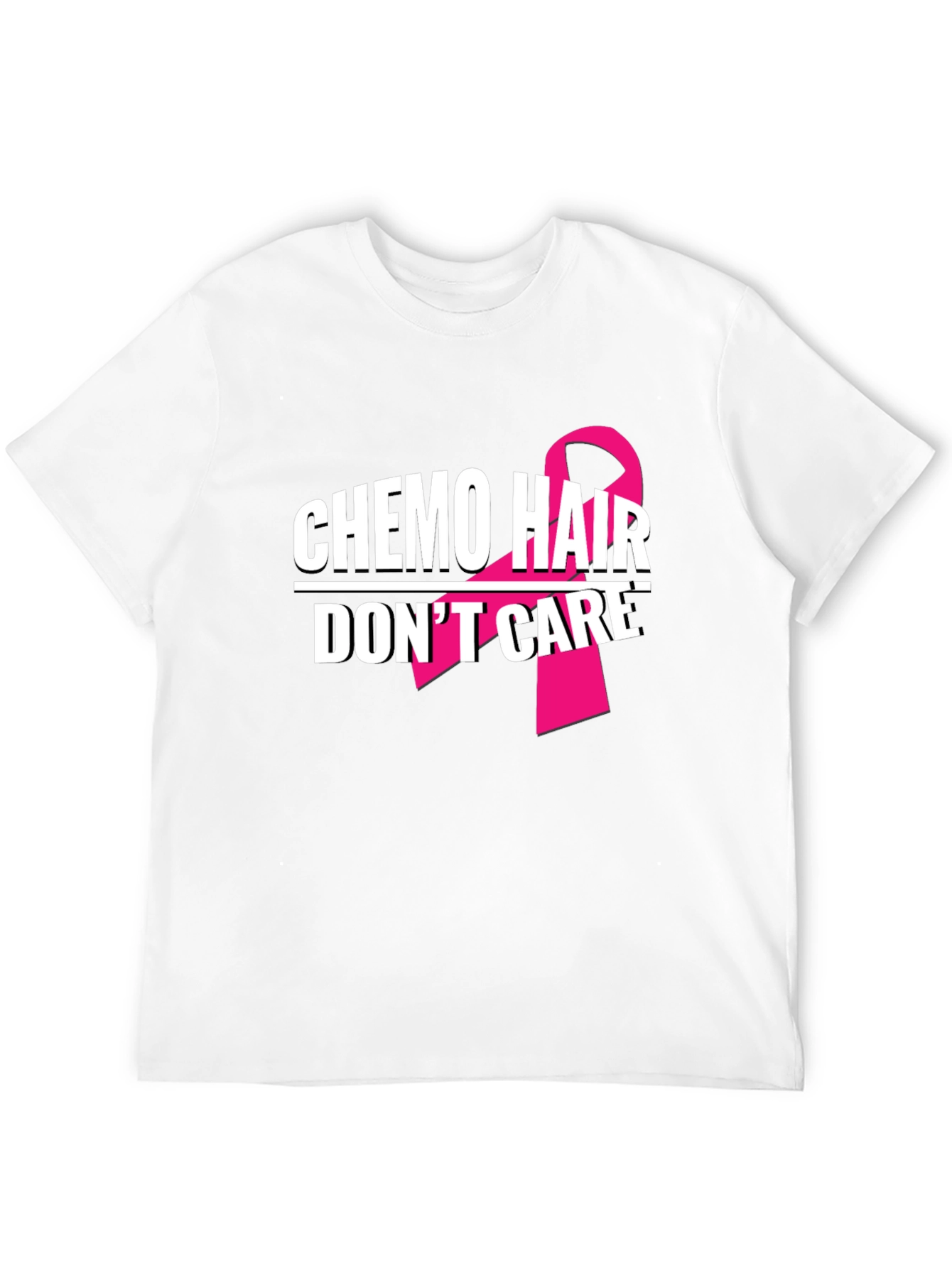 Chemo Hair Dont Care T-Shirt Breast Cancer Awareness