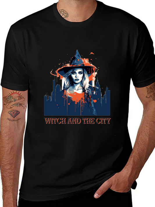 Witch and the City Graphic Tee - Stylish Unisex T-Shirt
